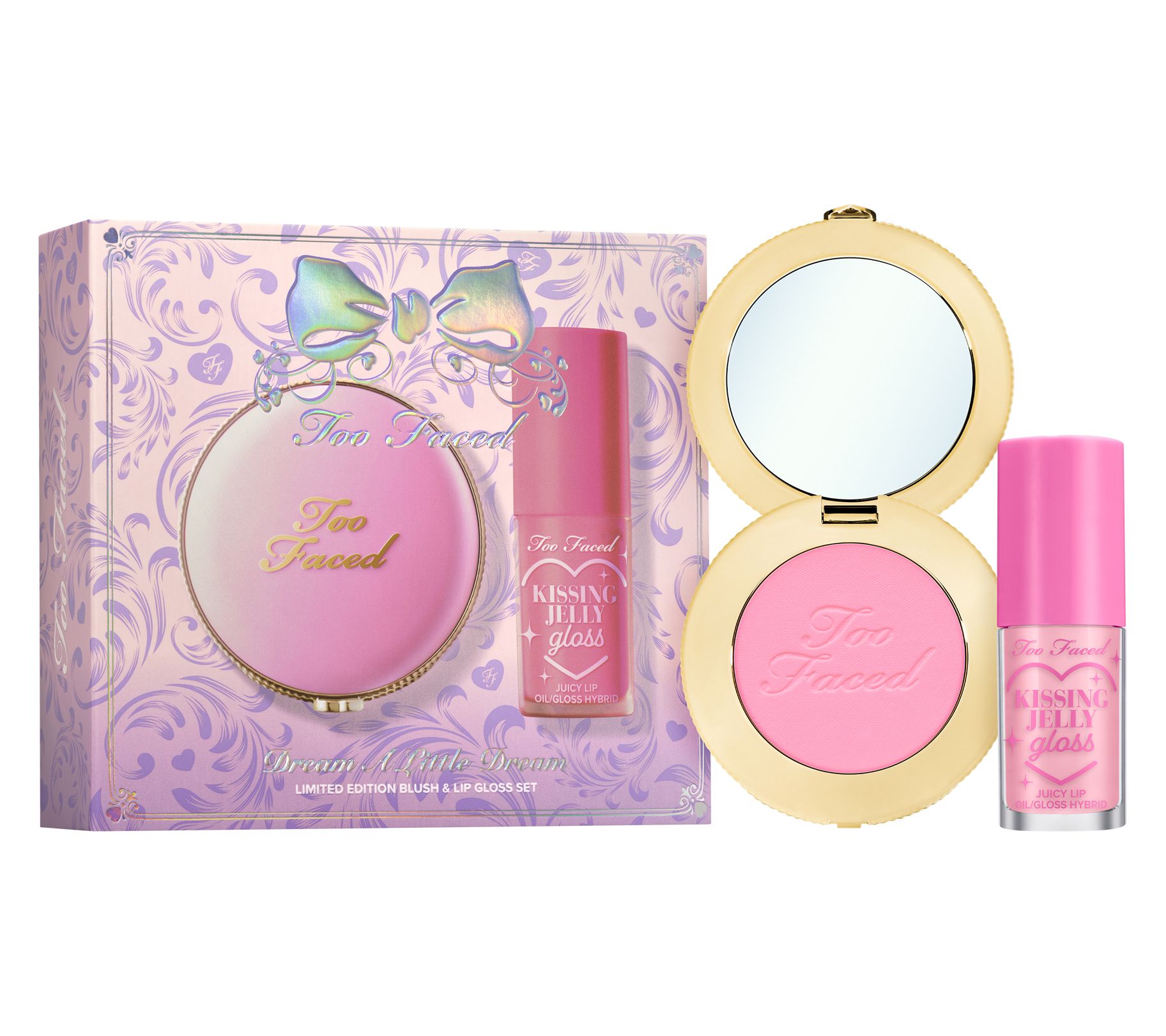 Too Faced Dream A Little Dream Blush & Lip Gloss Set
