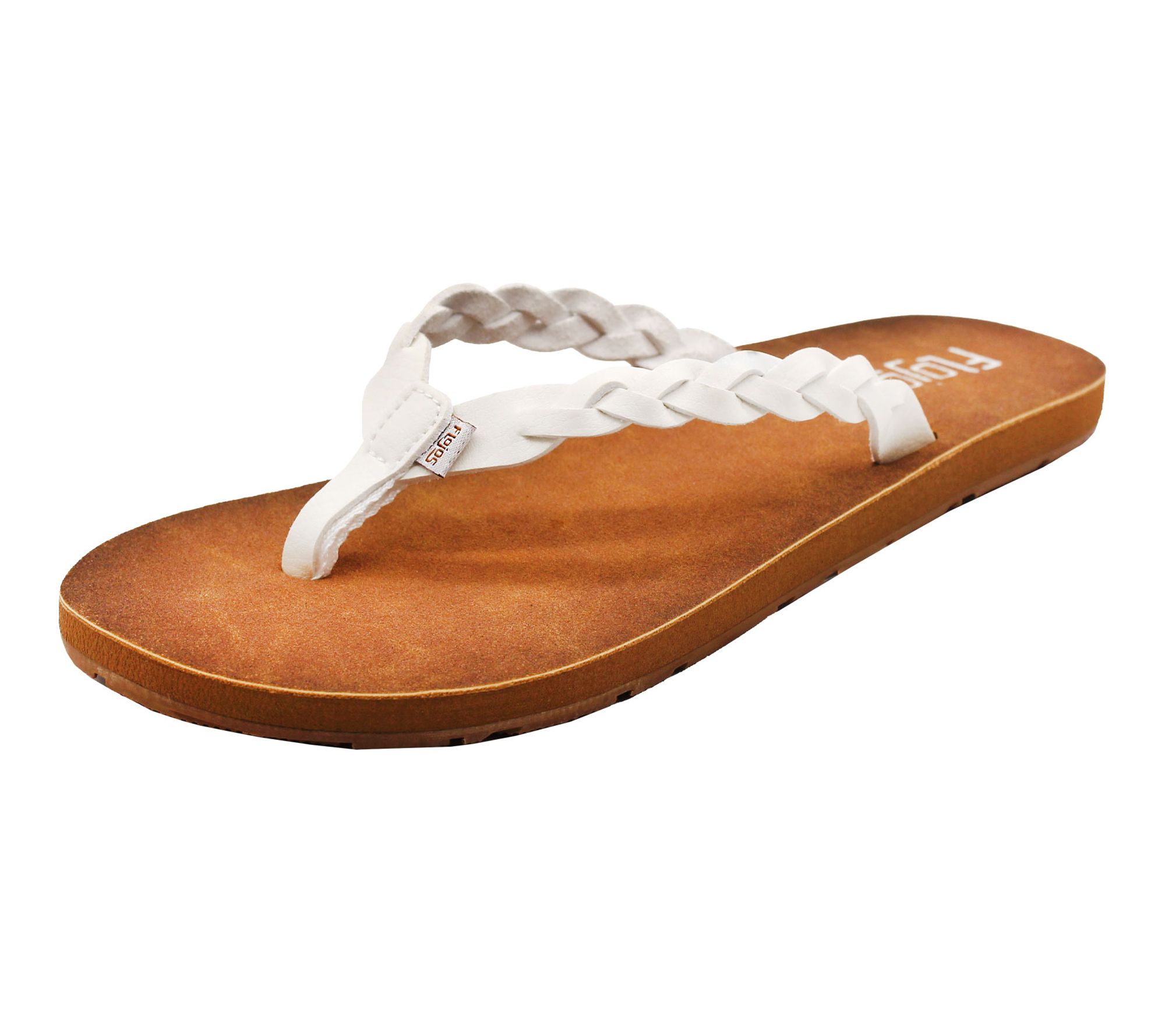 Flojos Braided Strap Thong Sandal - Navida