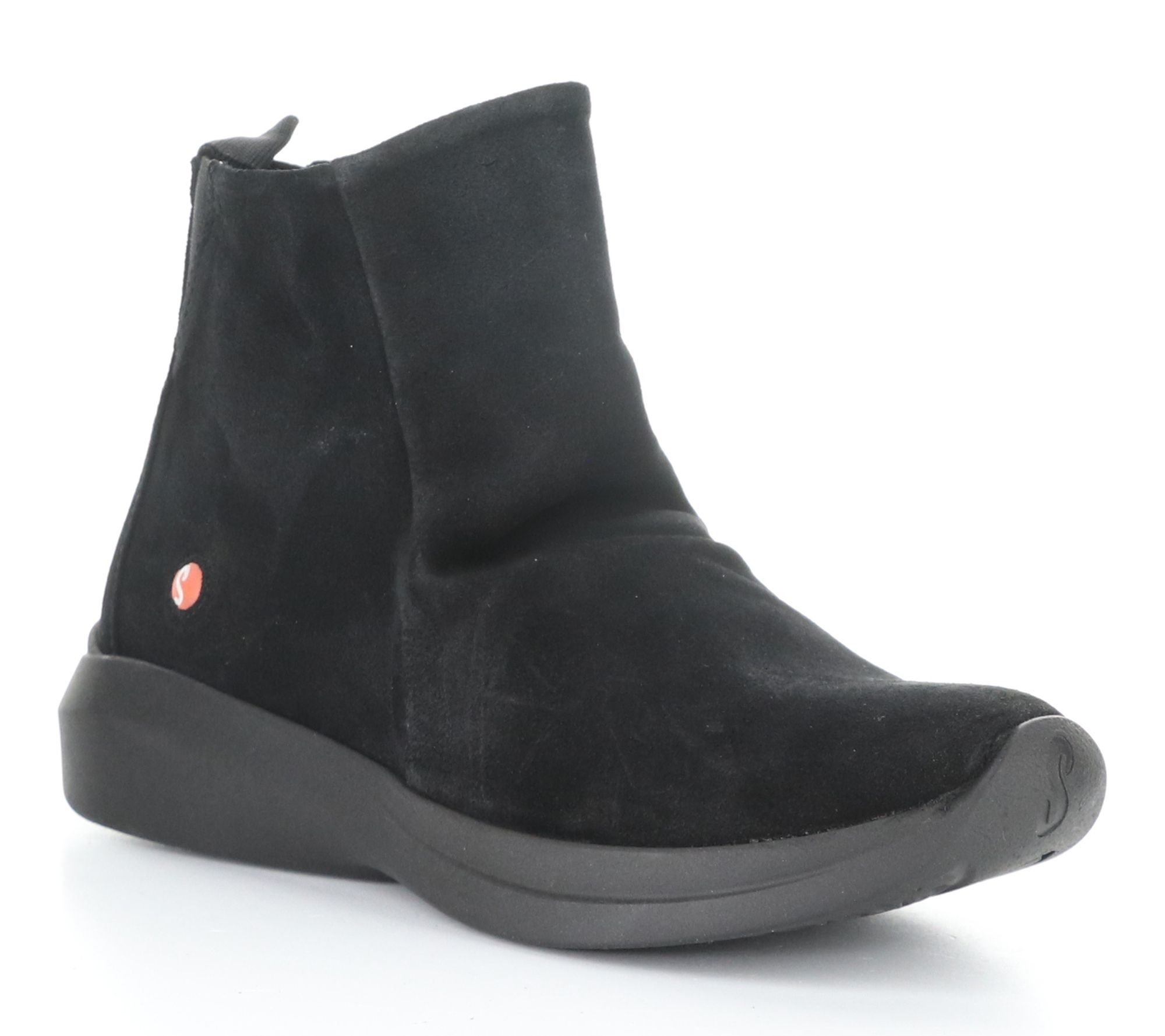 Softino's Suede Side Zip Boot - Gujy812Sof