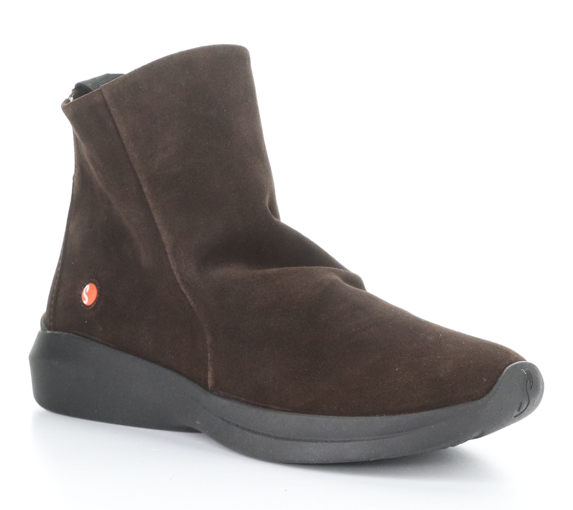 Softino's Suede Side Zip Boot - Gujy812Sof