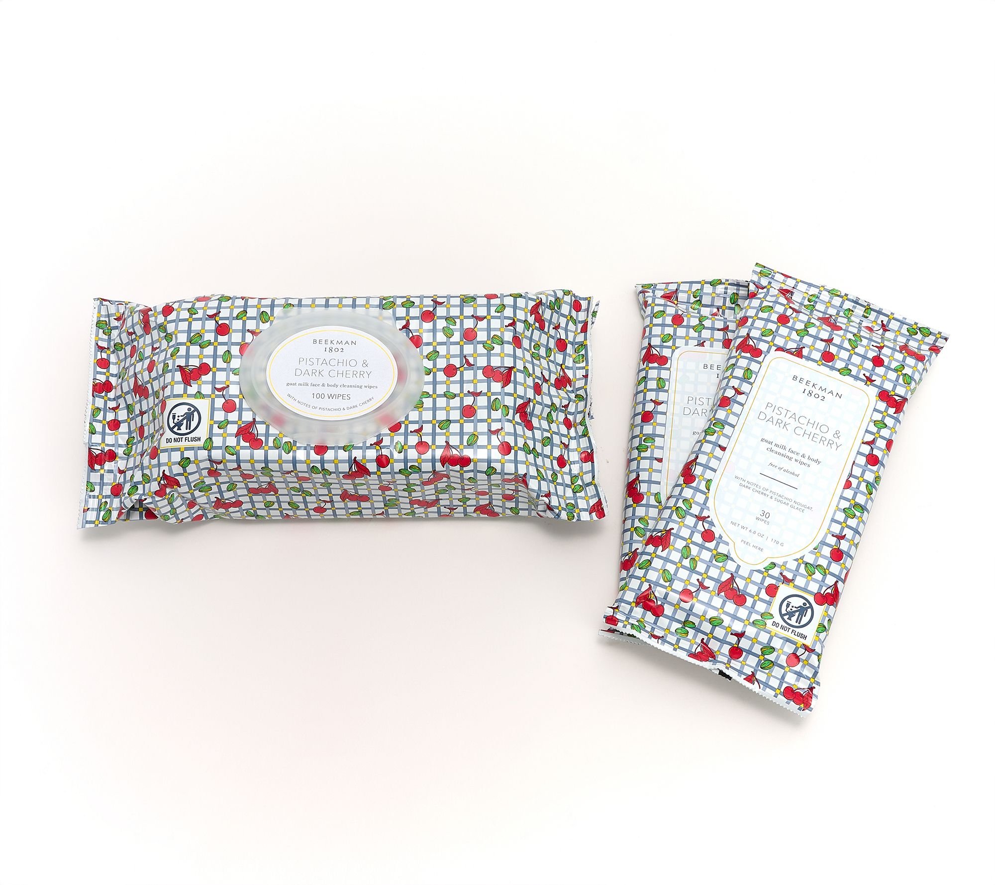Beekman 1802 Face & Body Wipes 30ct Duo + 100ct Supersize Set