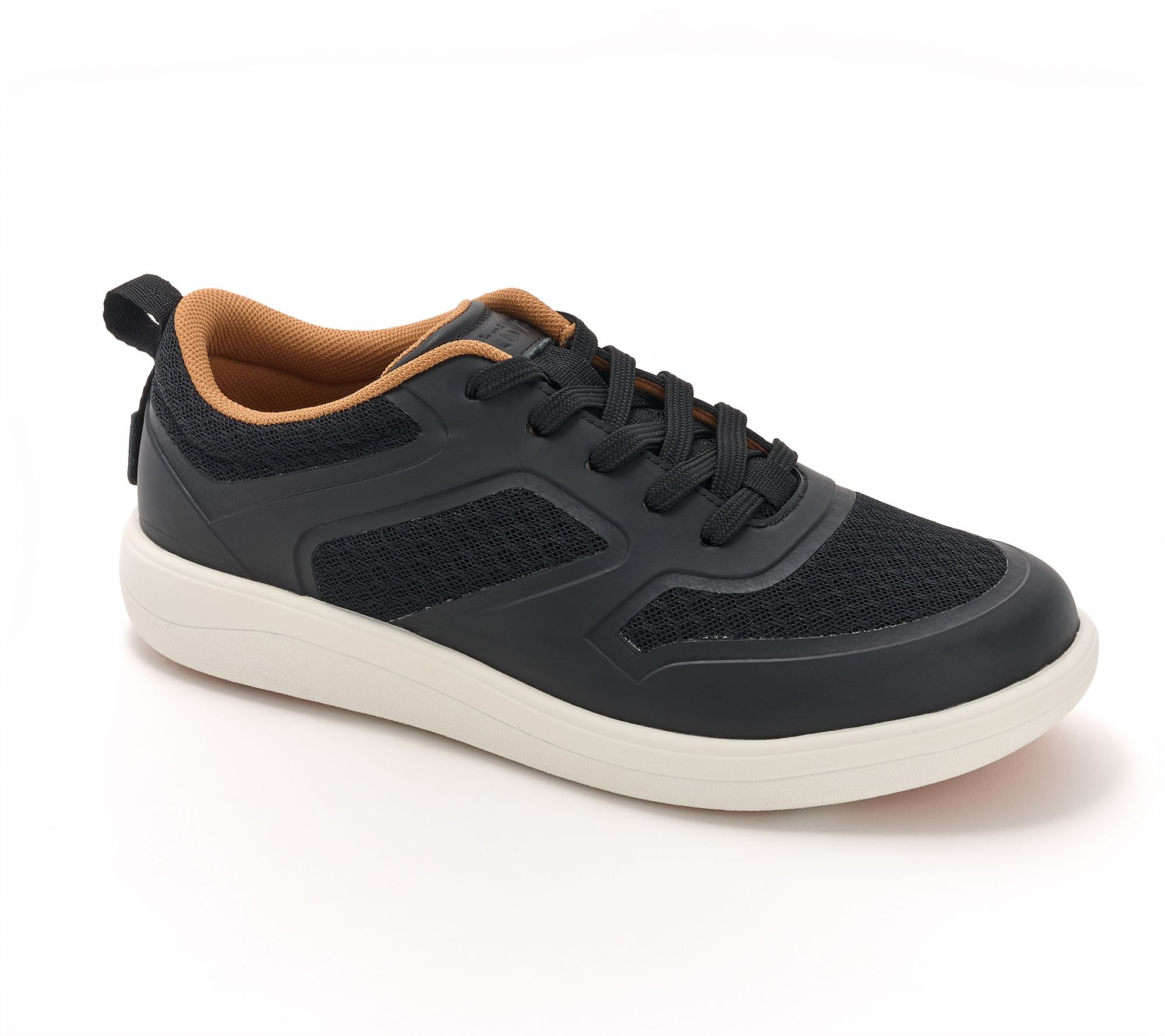 Strive Leather and Mesh Orthotic Walking Sneakers - Dash