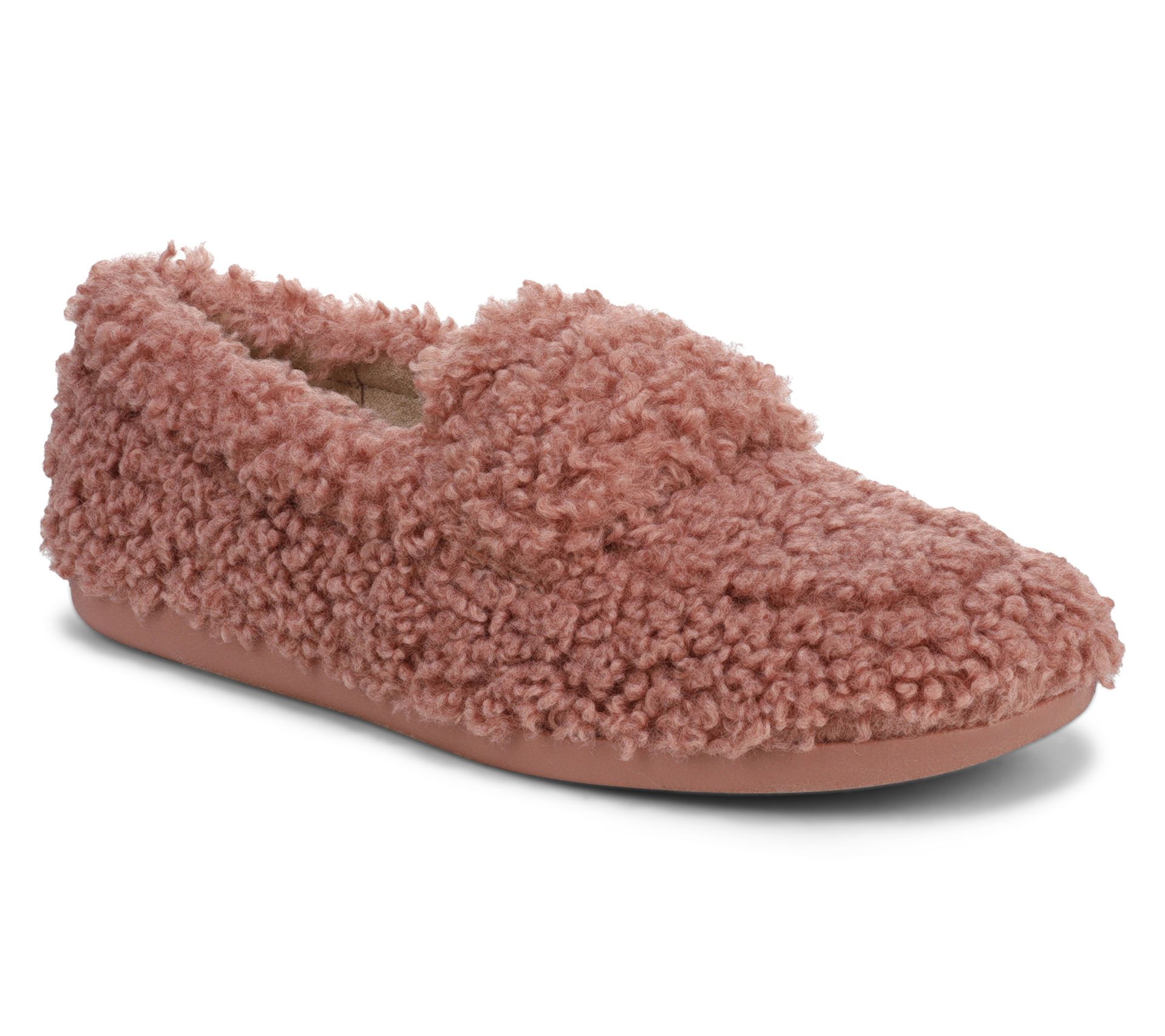 Vionic Teddy Cozy Loafer Slippers - Snuggle