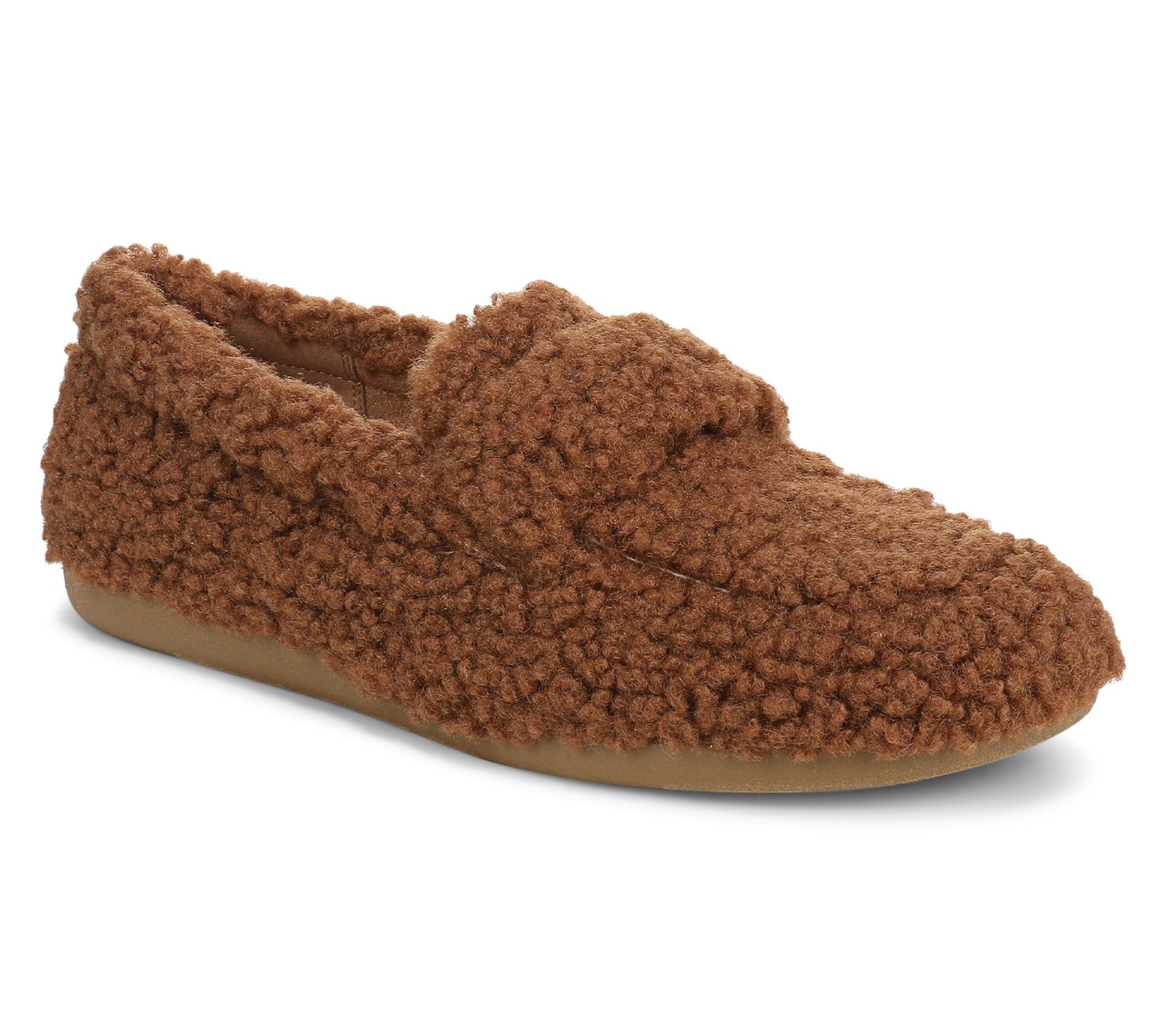 Vionic Teddy Cozy Loafer Slippers - Snuggle