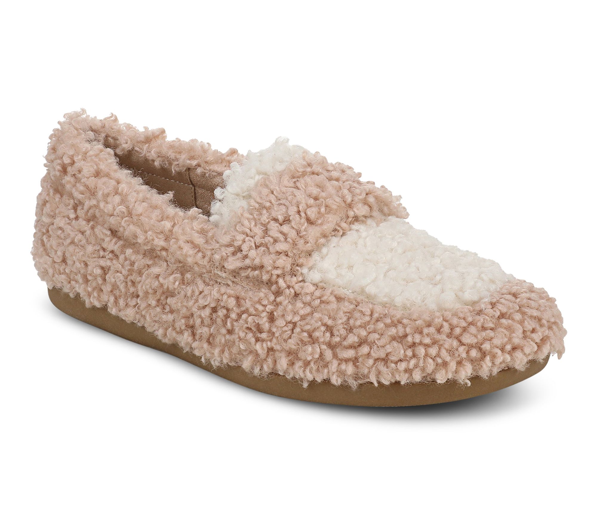 Vionic Teddy Cozy Loafer Slippers - Snuggle
