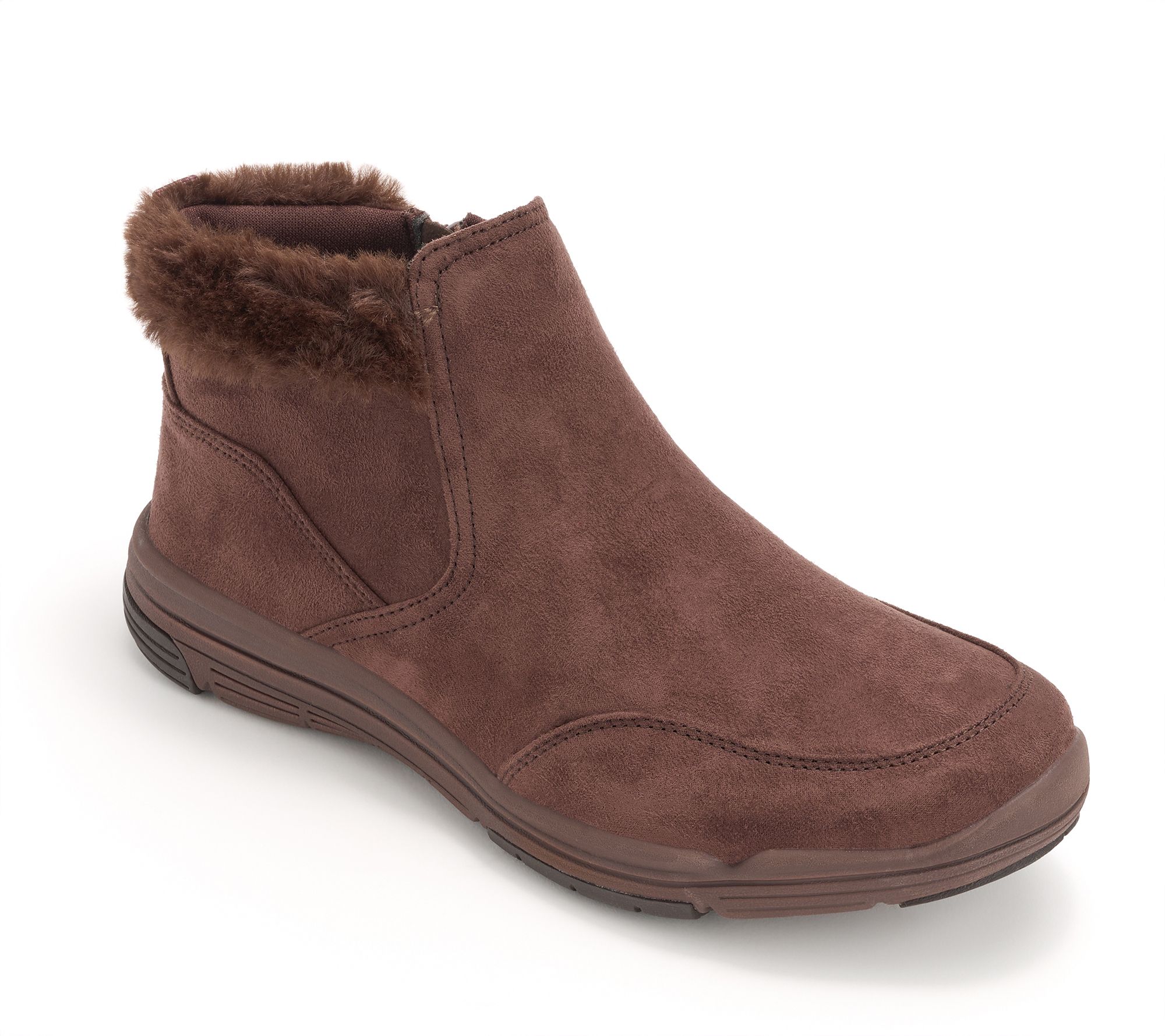 "As Is" Ryka Water Repellent Cozy Lined Ankle Booties- Amaze