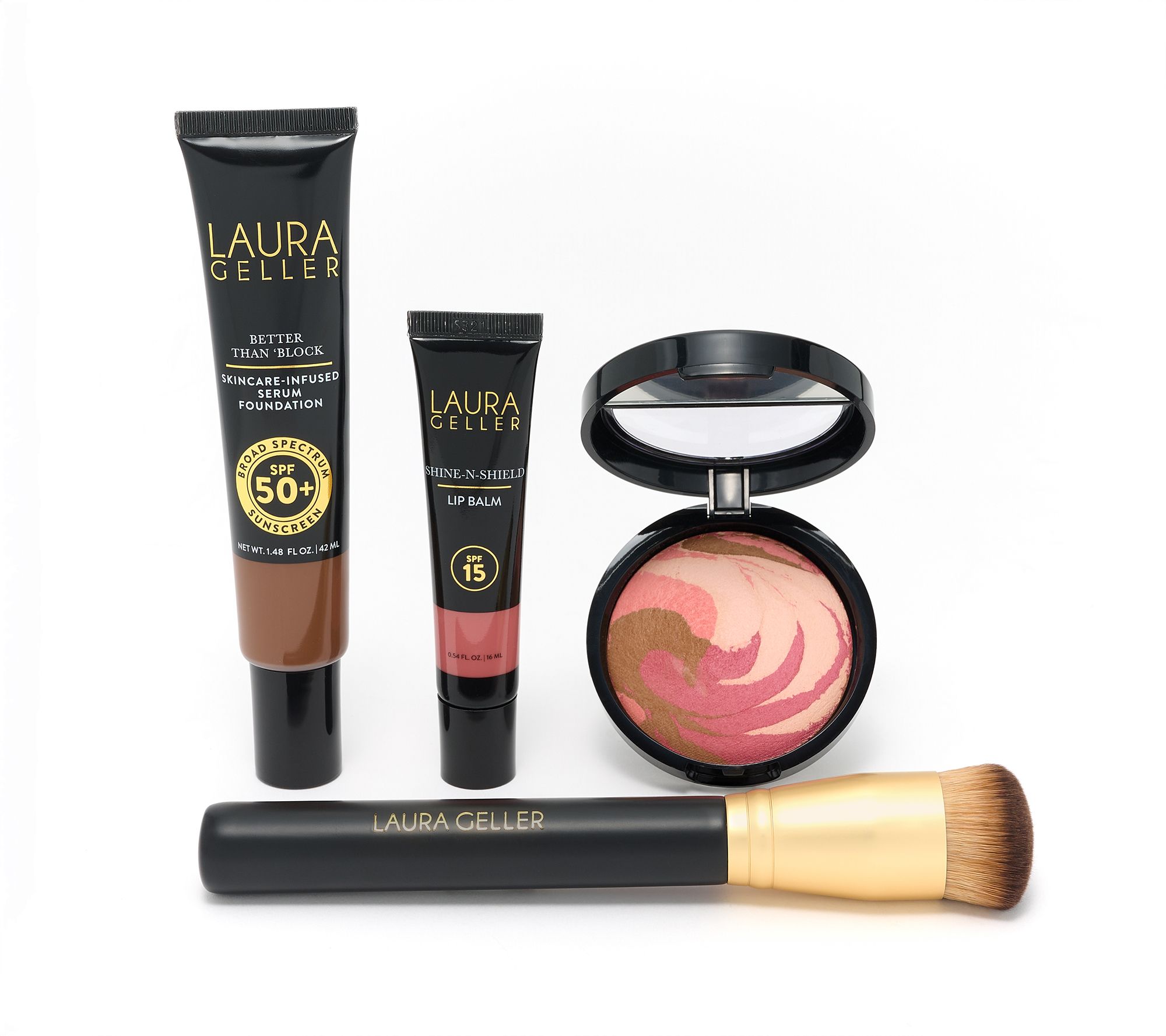 Laura Geller Better than Block SPF Face & Lip 4-PC Collection