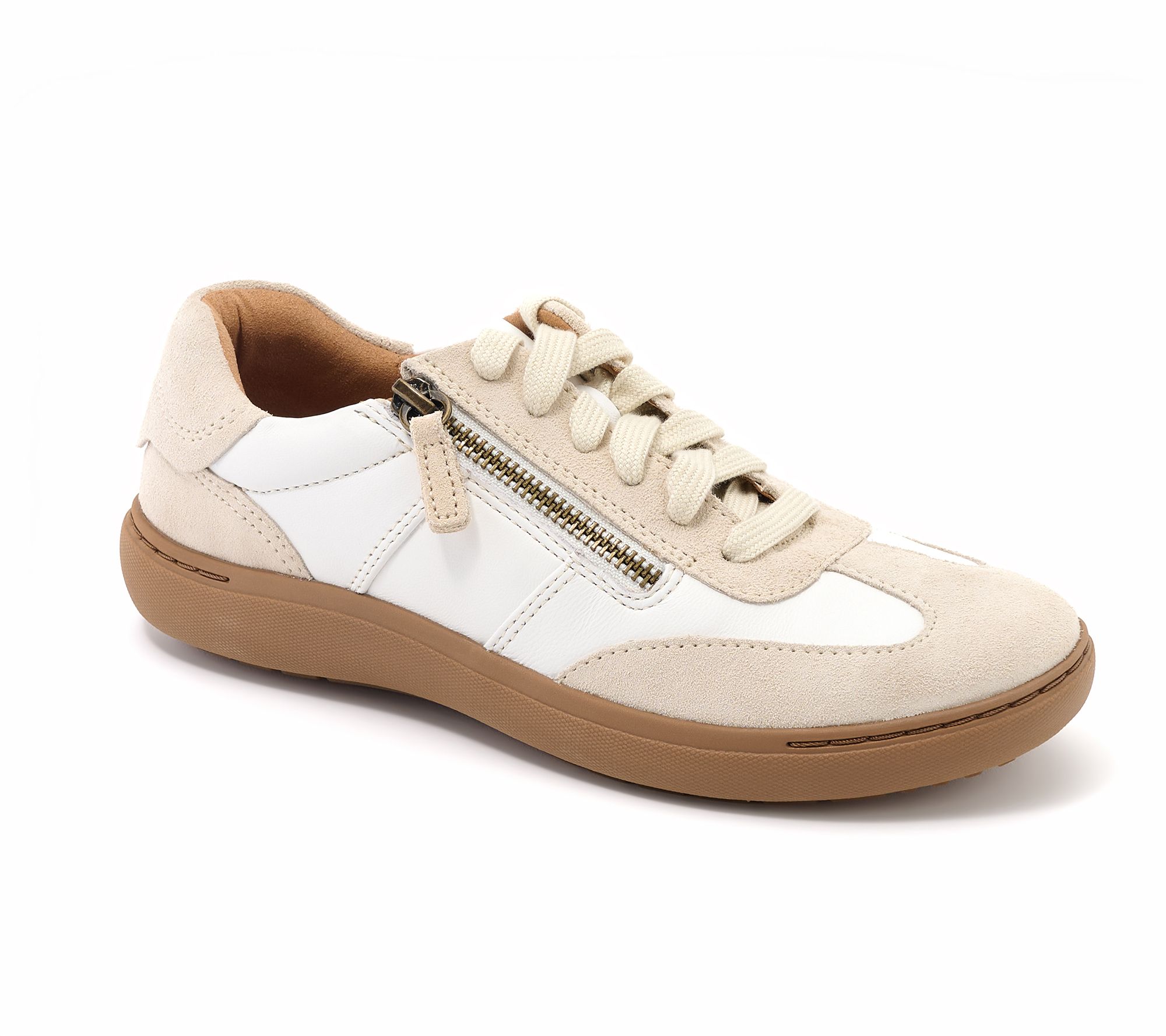 Clarks Artisan Leather Lace-Up Sneaker -Nalle T Toe