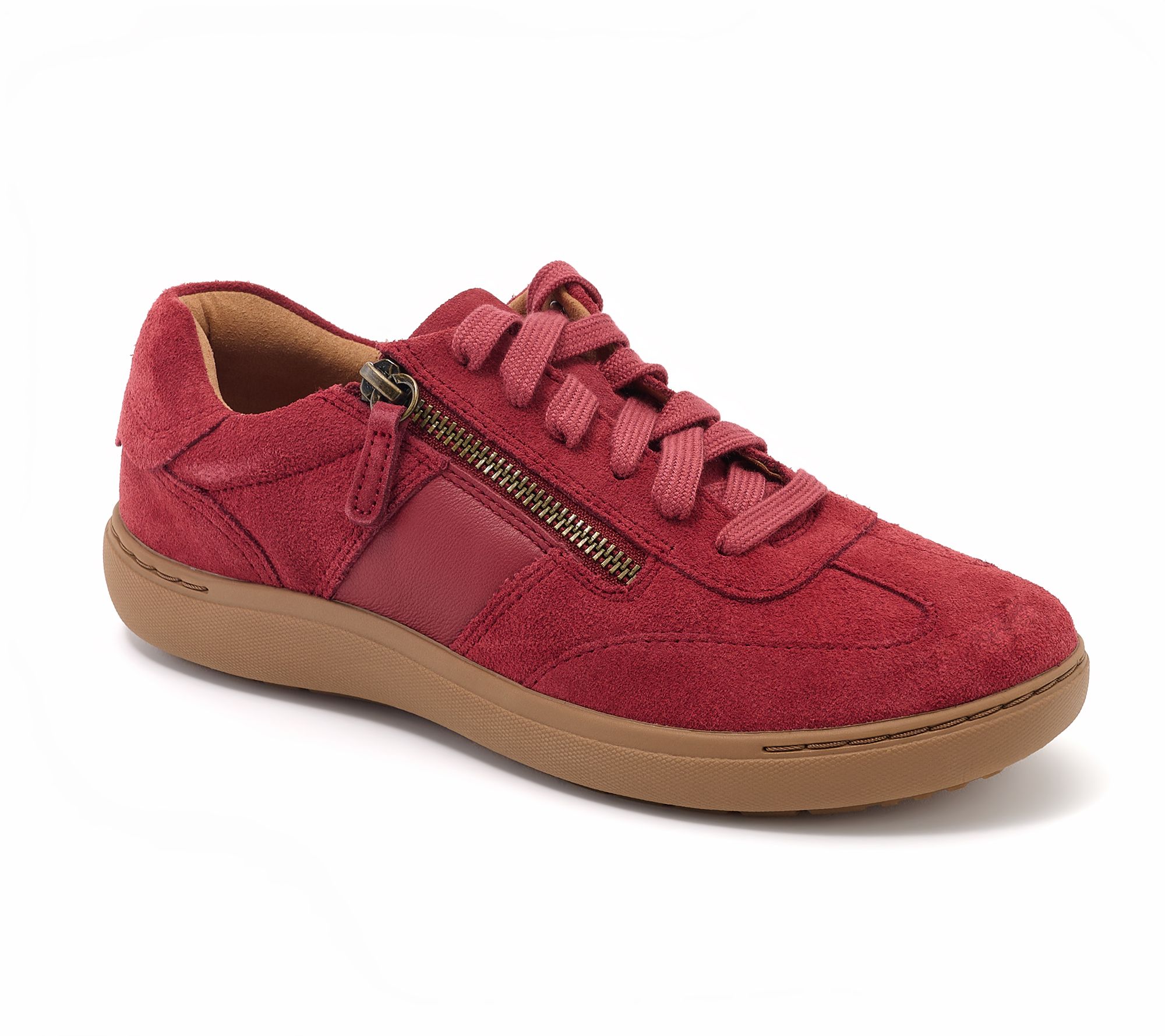 Clarks Artisan Leather Lace-Up Sneaker -Nalle T Toe