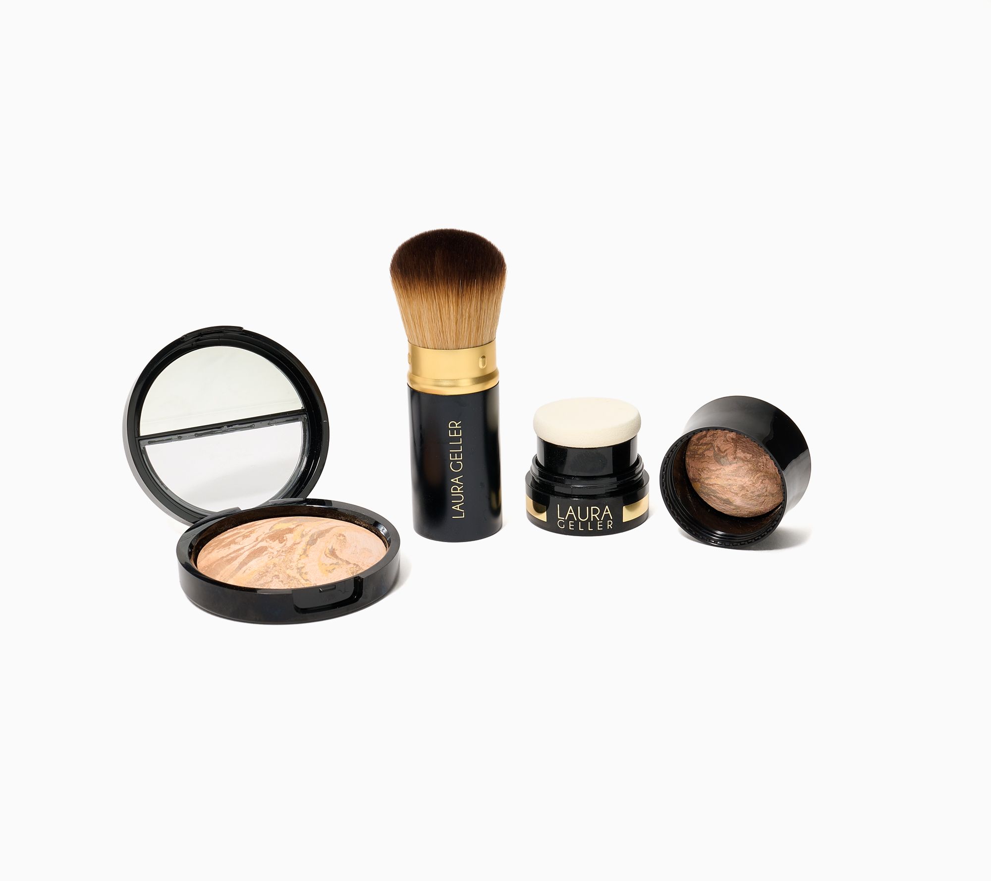 Laura Geller Balance N Glow Home & Away with Kabuki