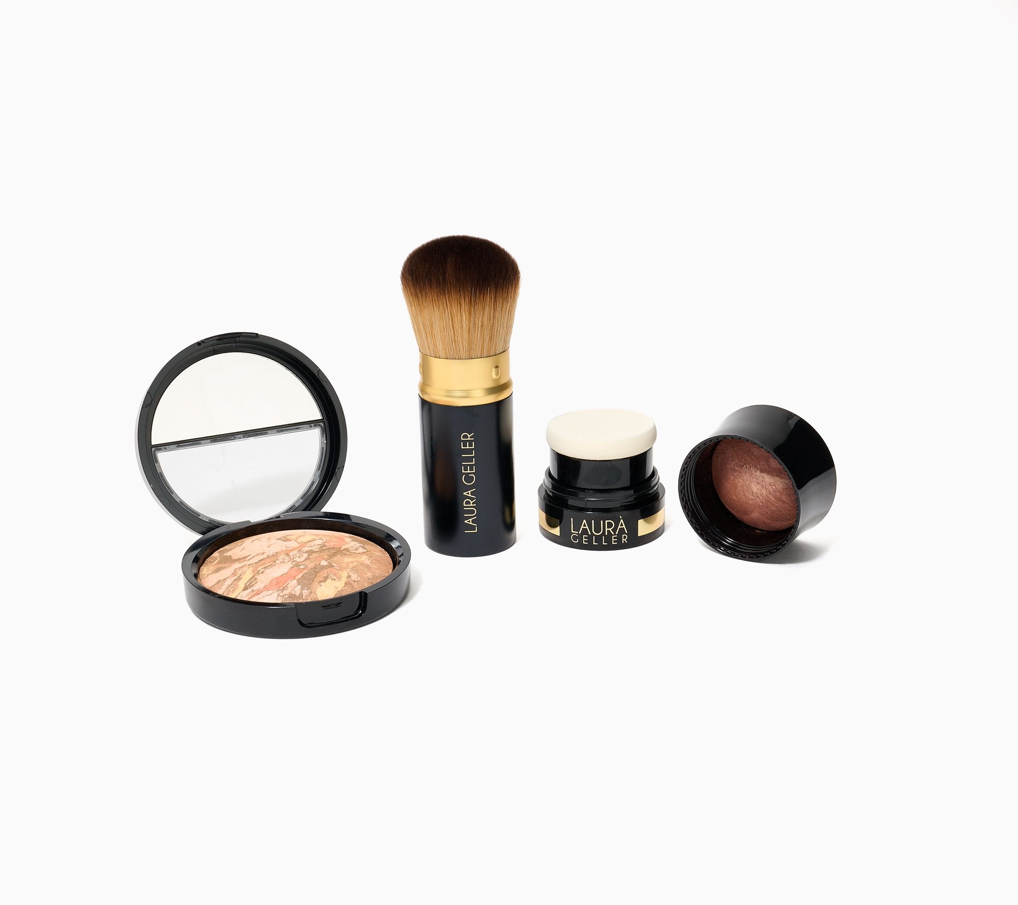 Laura Geller Balance N Glow Home & Away with Kabuki