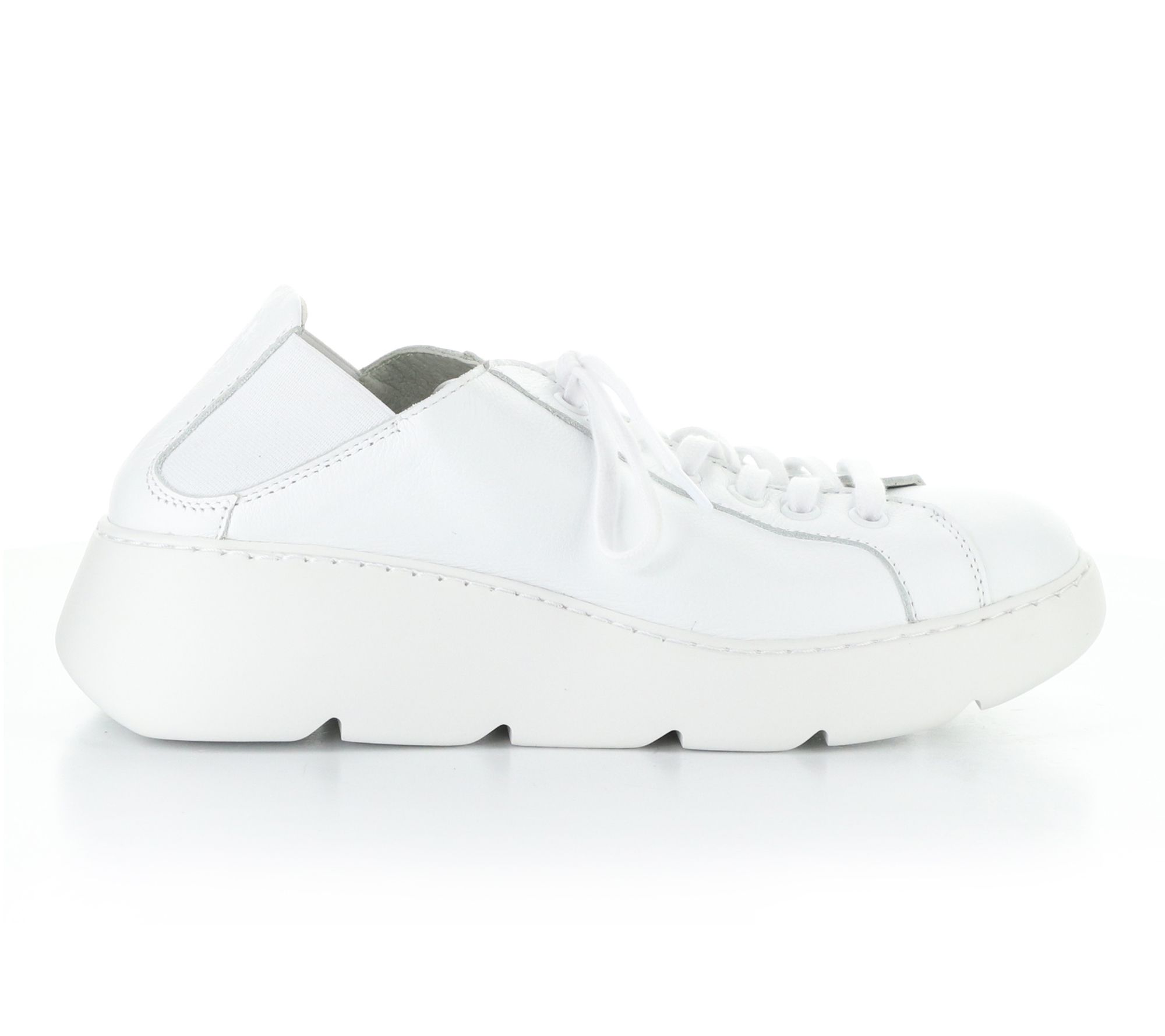 Fly London Platform Leather Sneakers - Joof774Fly - QVC.com