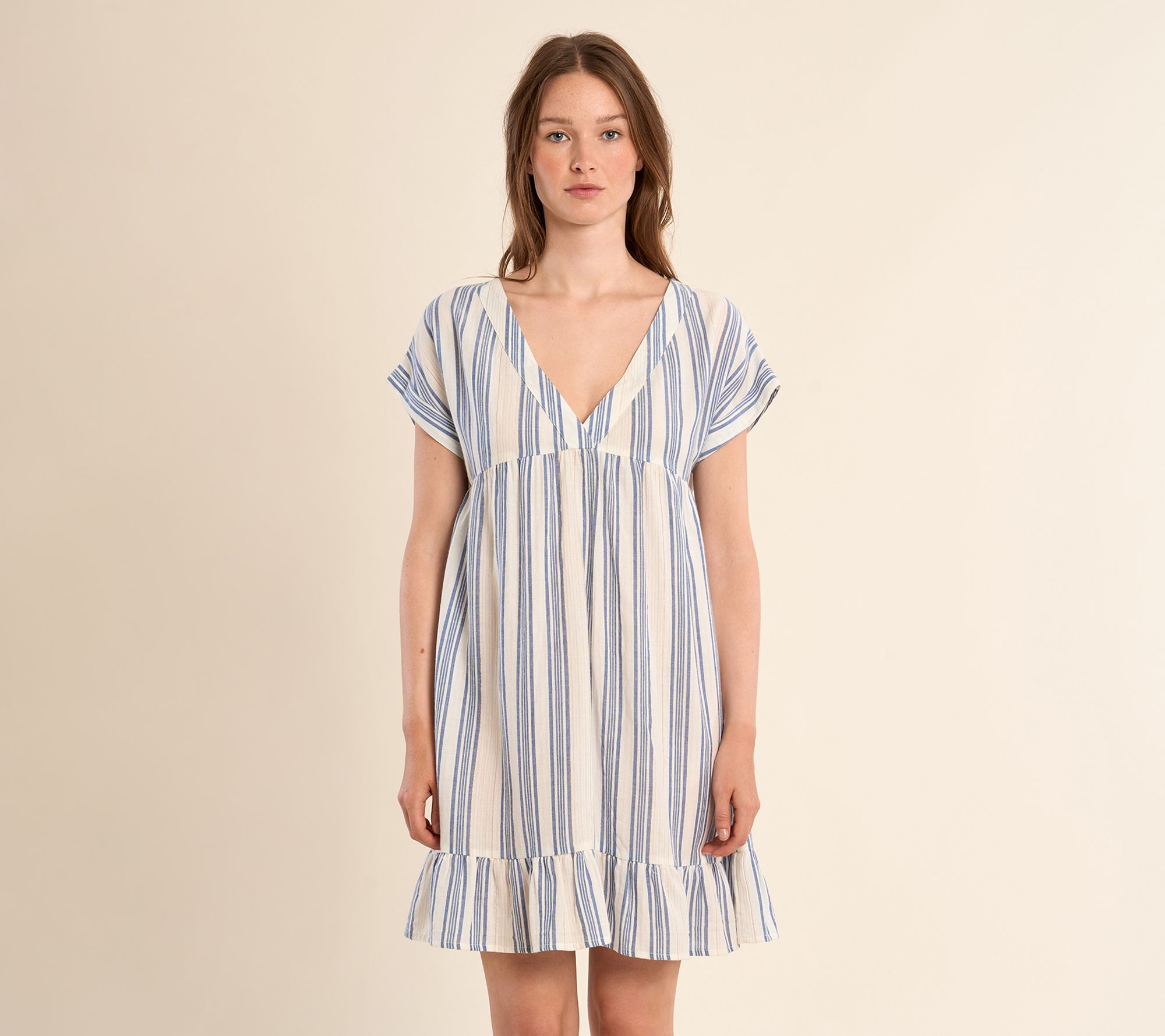 Molly Bracken Babydoll Summer Dress - QVC.com