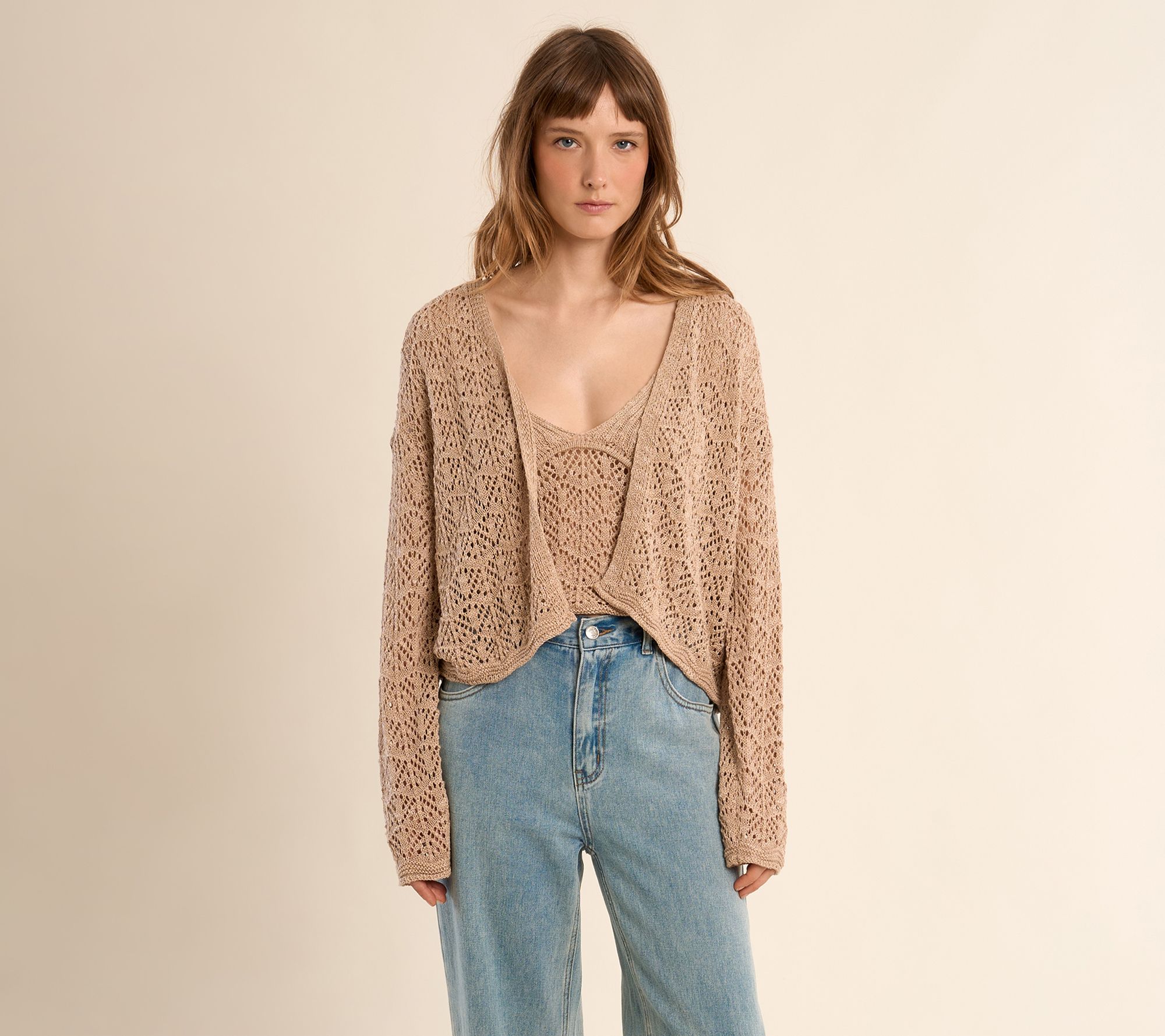 Molly Bracken Crochet Cardigan