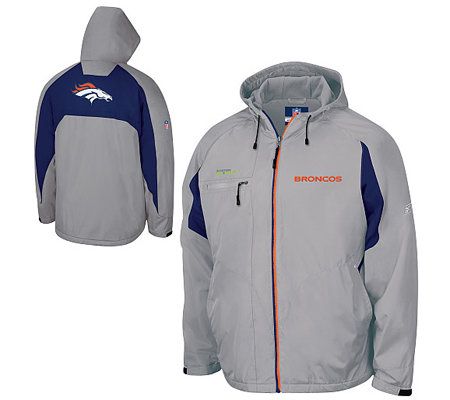 NFL Denver Broncos Youth Shuttle Midweight Jacket - Gray 
