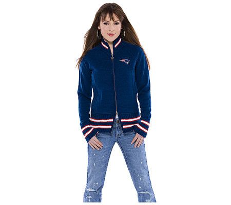 NFL Touch by Alyssa Milano Patriots Women's Draft Day Jacket 