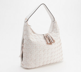 Patricia Nash Leather Braided Stitch Hobo - Marcellina - A352251