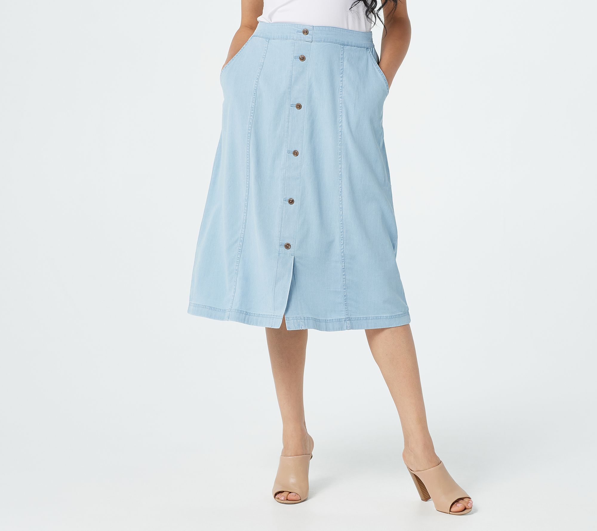 denim and company skirts