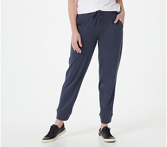 AnyBody Cozy Knit Luxe Pant with Curved Yoke
