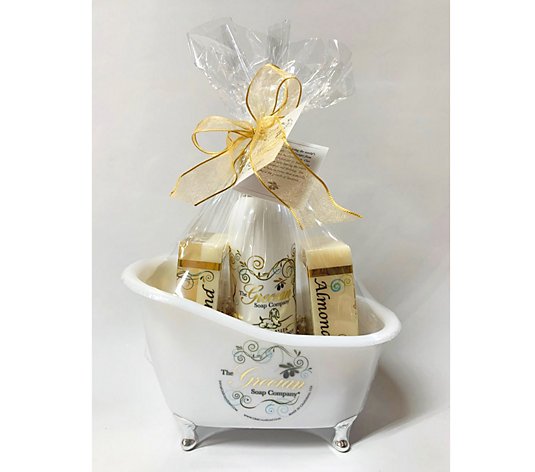 The Grecian Soap Company Bathtub Gift Set