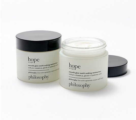 philosophy supersize hope in a jar moisturizer 4oz duo