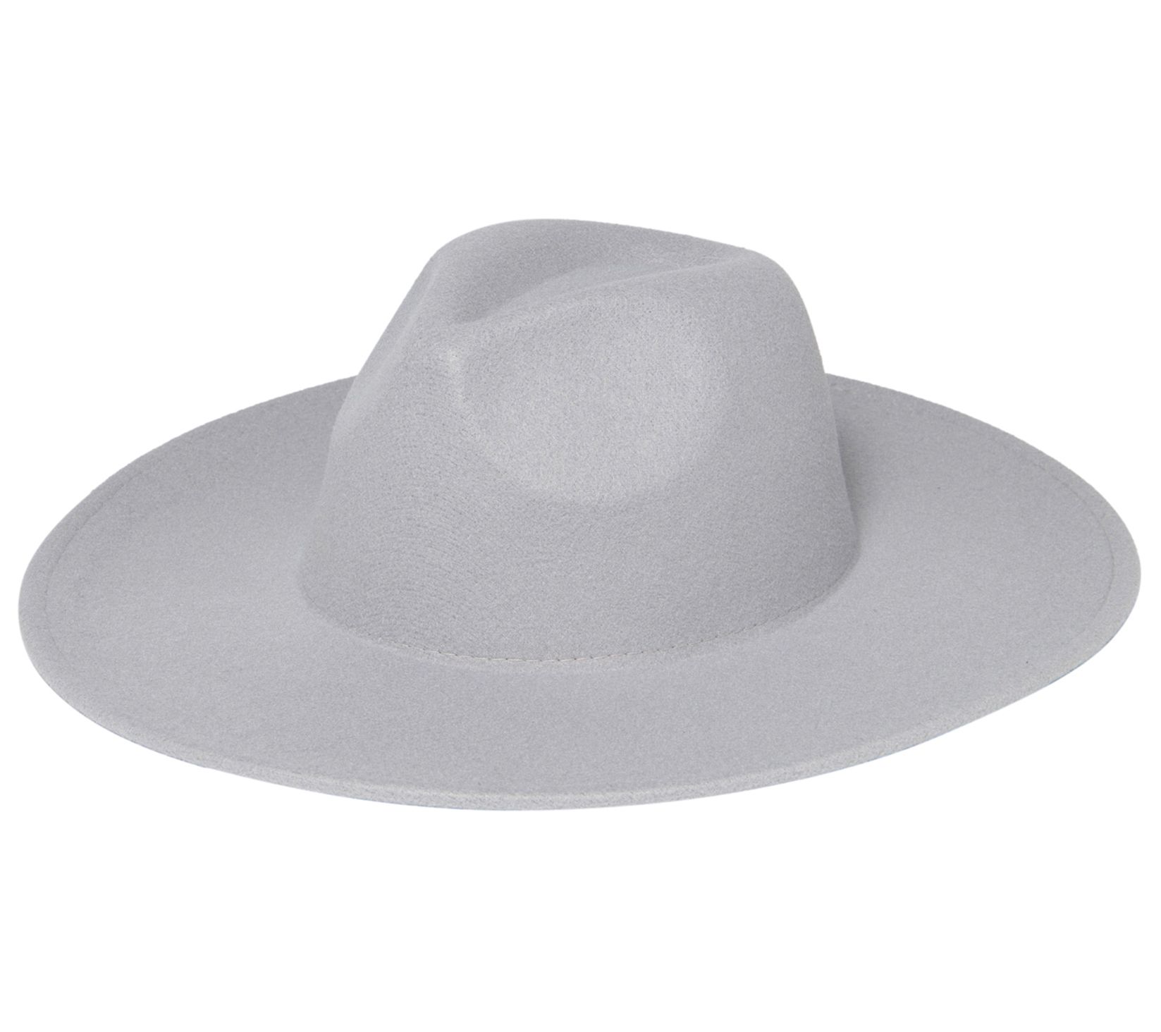 San Diego Hat Co. Faux Felt Wide Brim Fedora