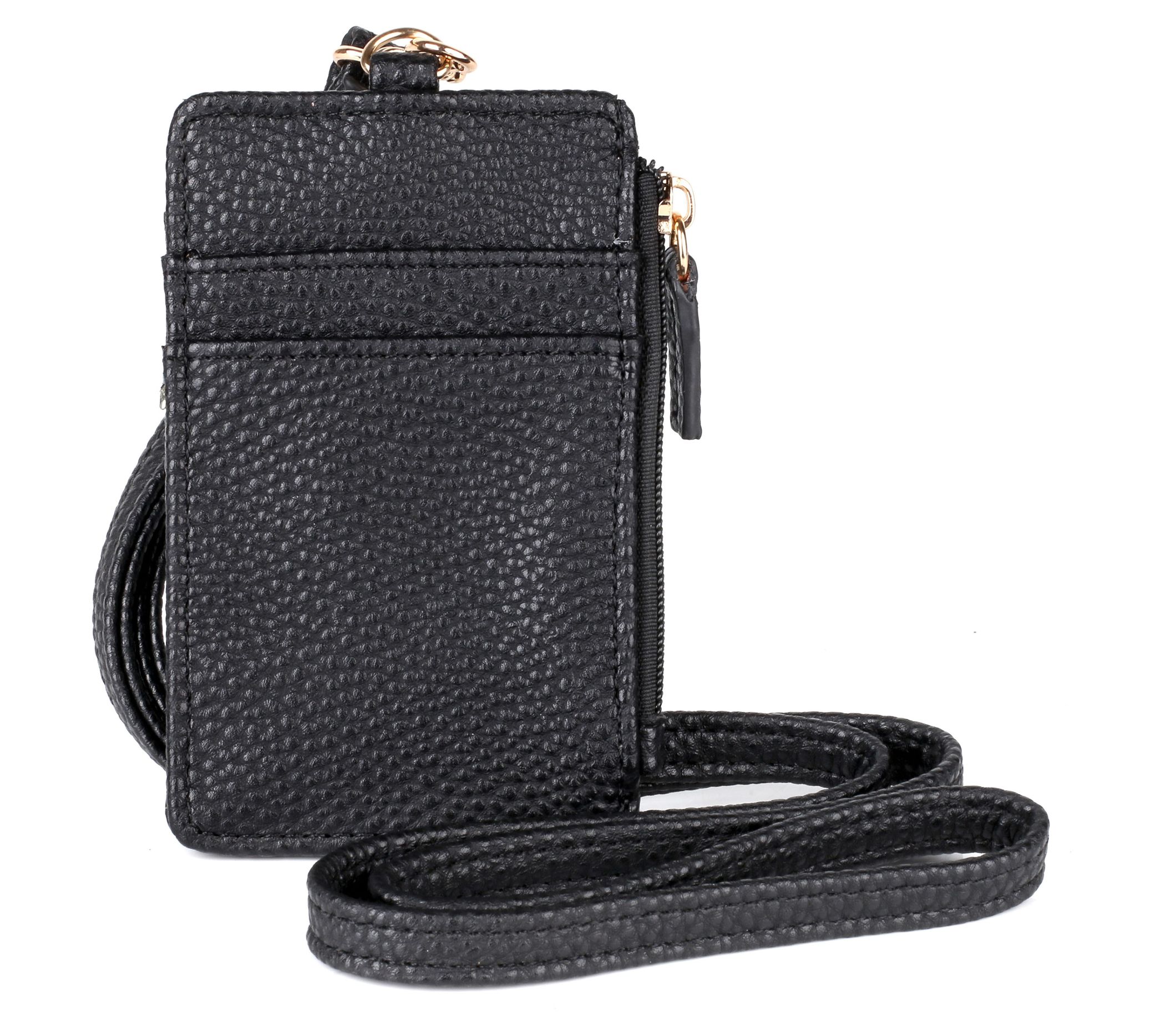 Julia Buxton Pebble RFID Pik-Me-Up Convertibleanyard Wallet