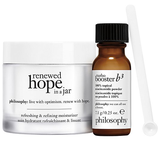 philosophy boost and renew your moisturizer 2-piece set