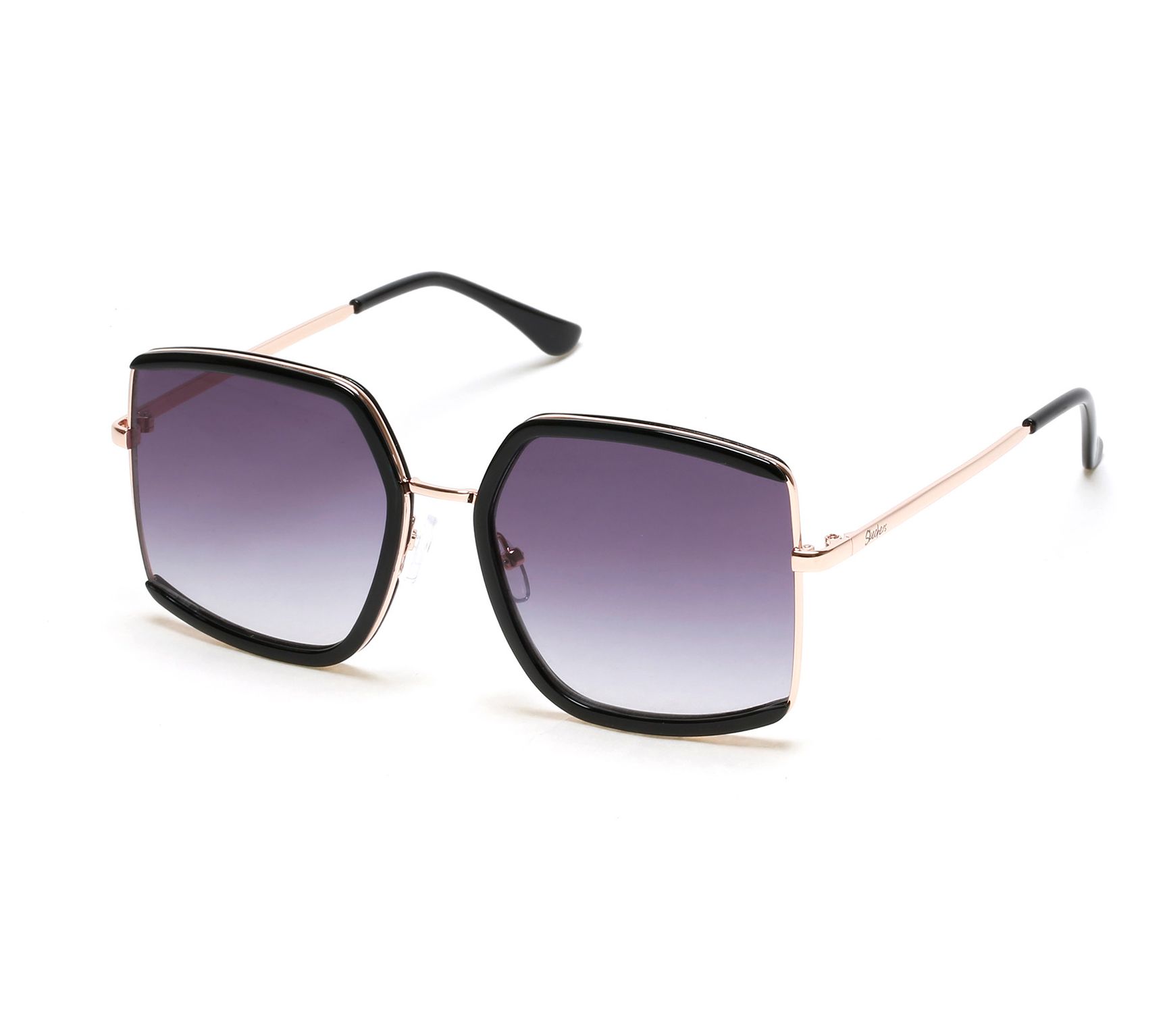 Skechers Women's Black Square Sunglasses