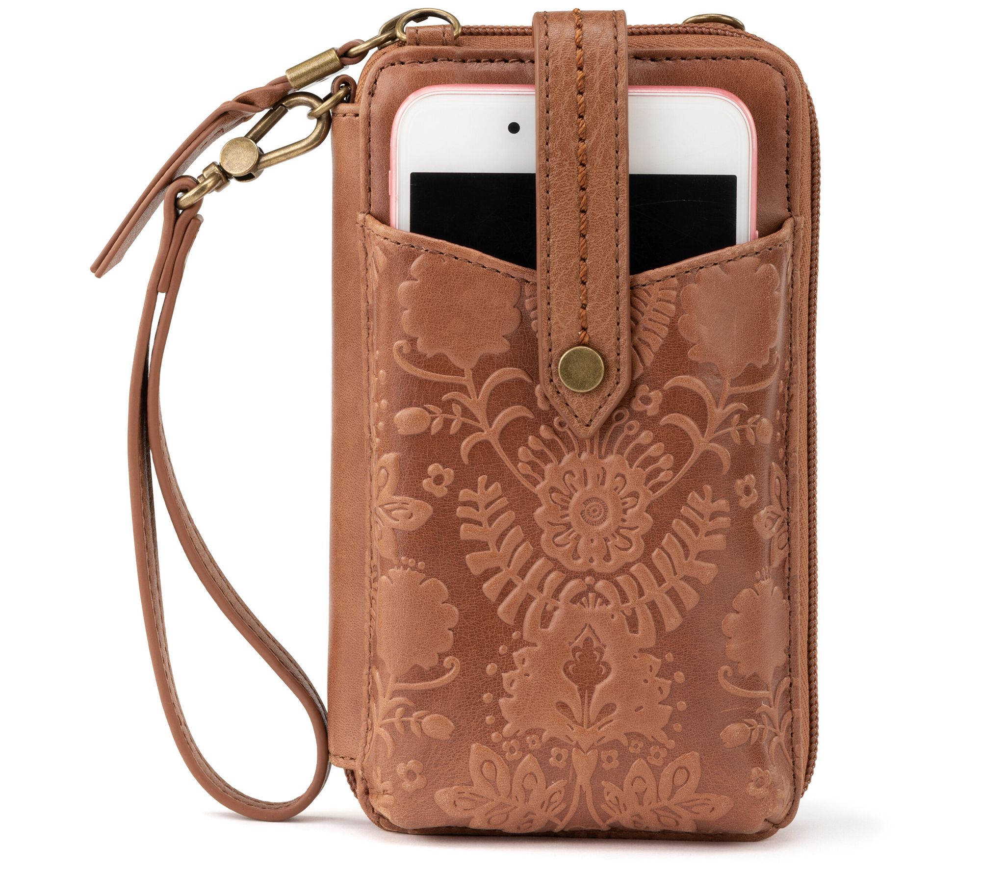 The Sak Silverlake North/South Smartphone Crossbody