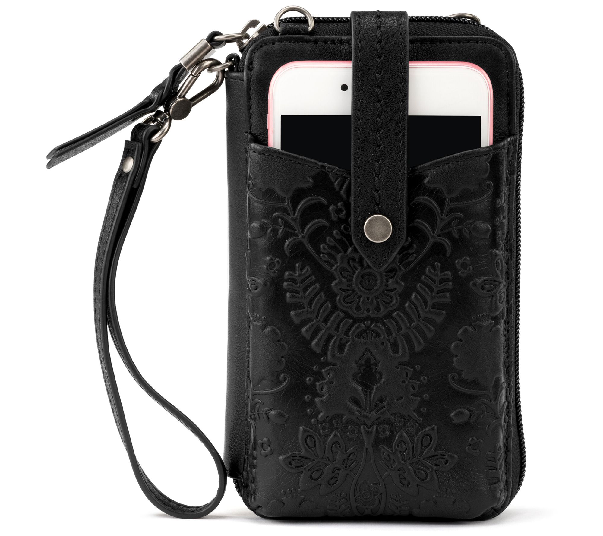 The Sak Silverlake North/South Smartphone Crossbody