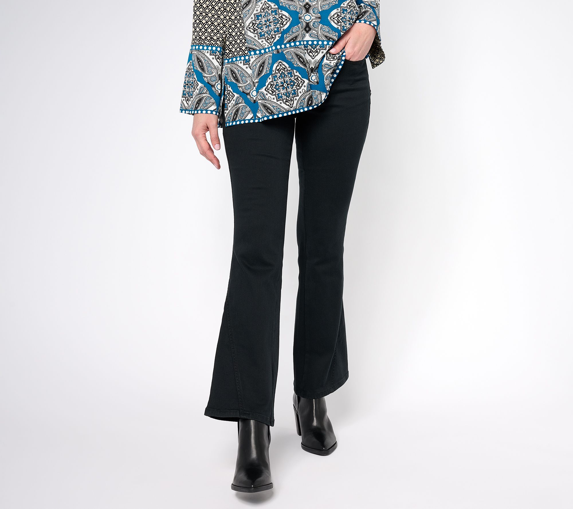 Belle Boho by Kim Gravel Pet TripleLuxe Twill Flare Jean