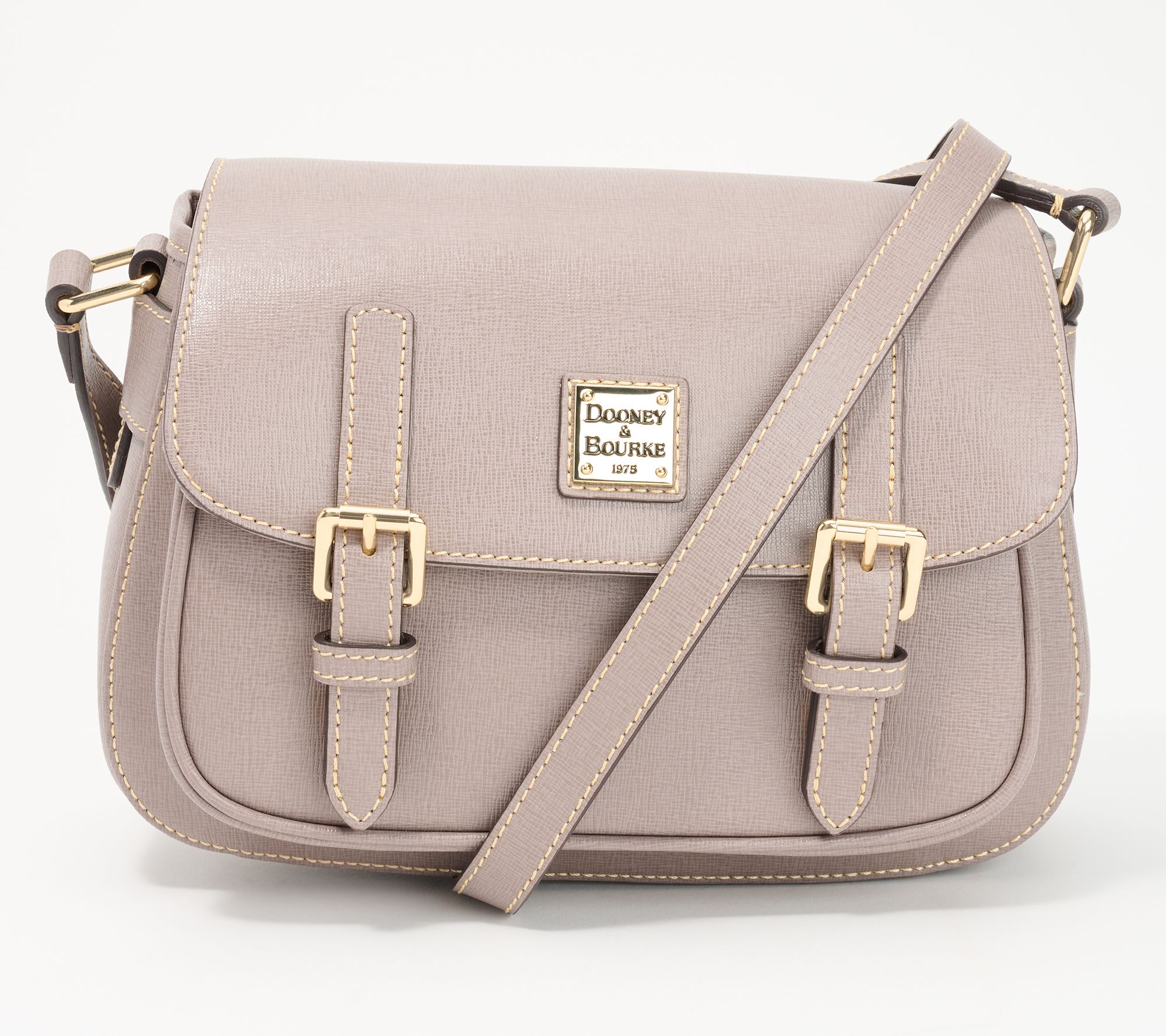 Dooney & Bourke Saffiano Zip Crossbody (Marine) Handbags - Yahoo Shopping