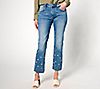 Driftwood Jeans Colette Embroidered Crop Straight Jean-Prairie