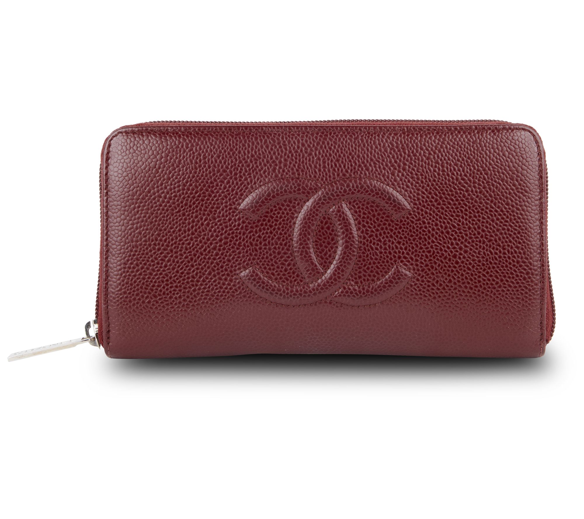 Chanel - Authenticated Wallet on Chain Timeless/Classique Handbag - Leather Red for Women, Good Condition