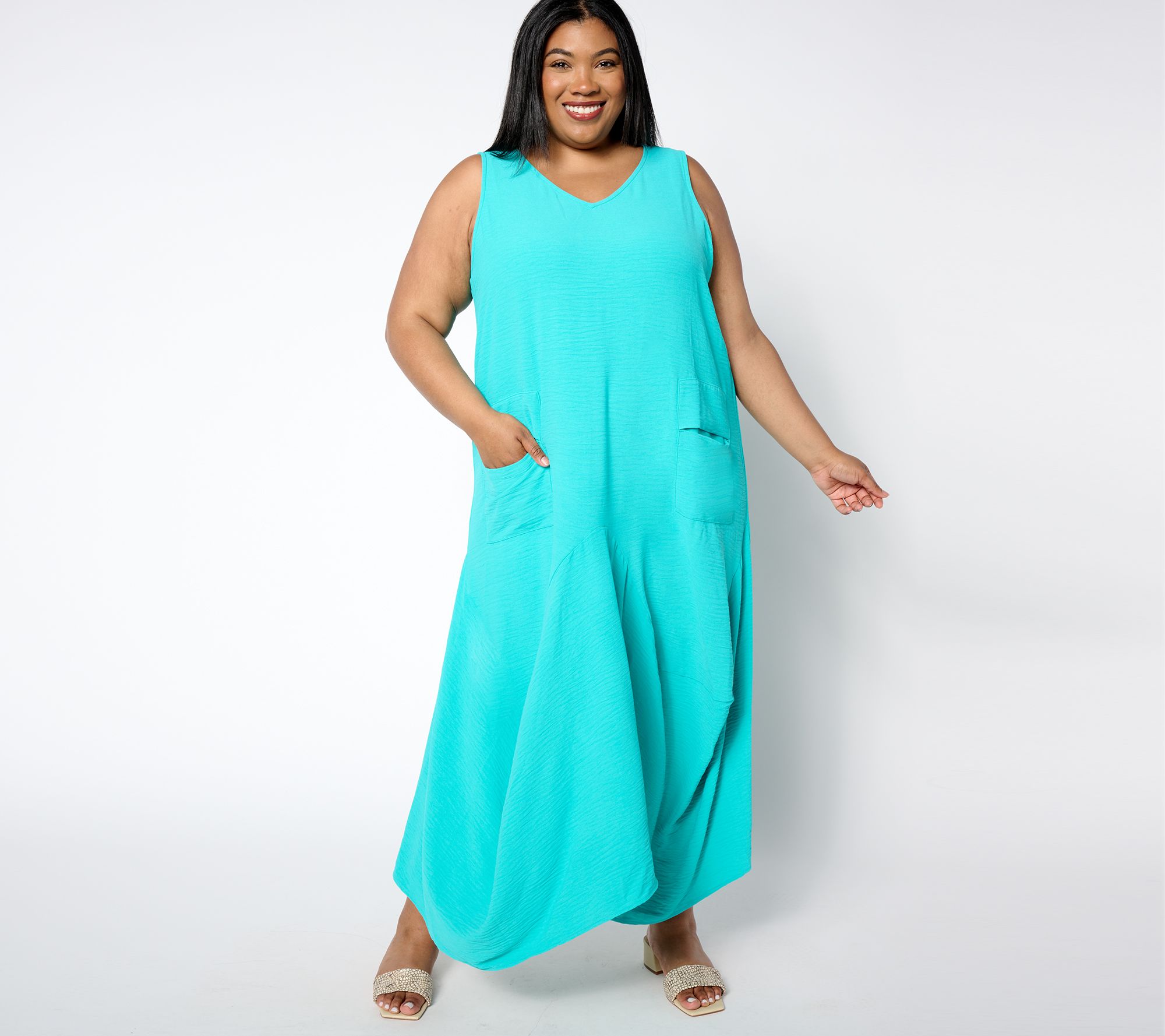 Women s Plus 2X Maxi Dresses Casual Formal Plus 2X Maxi Dresses QVC