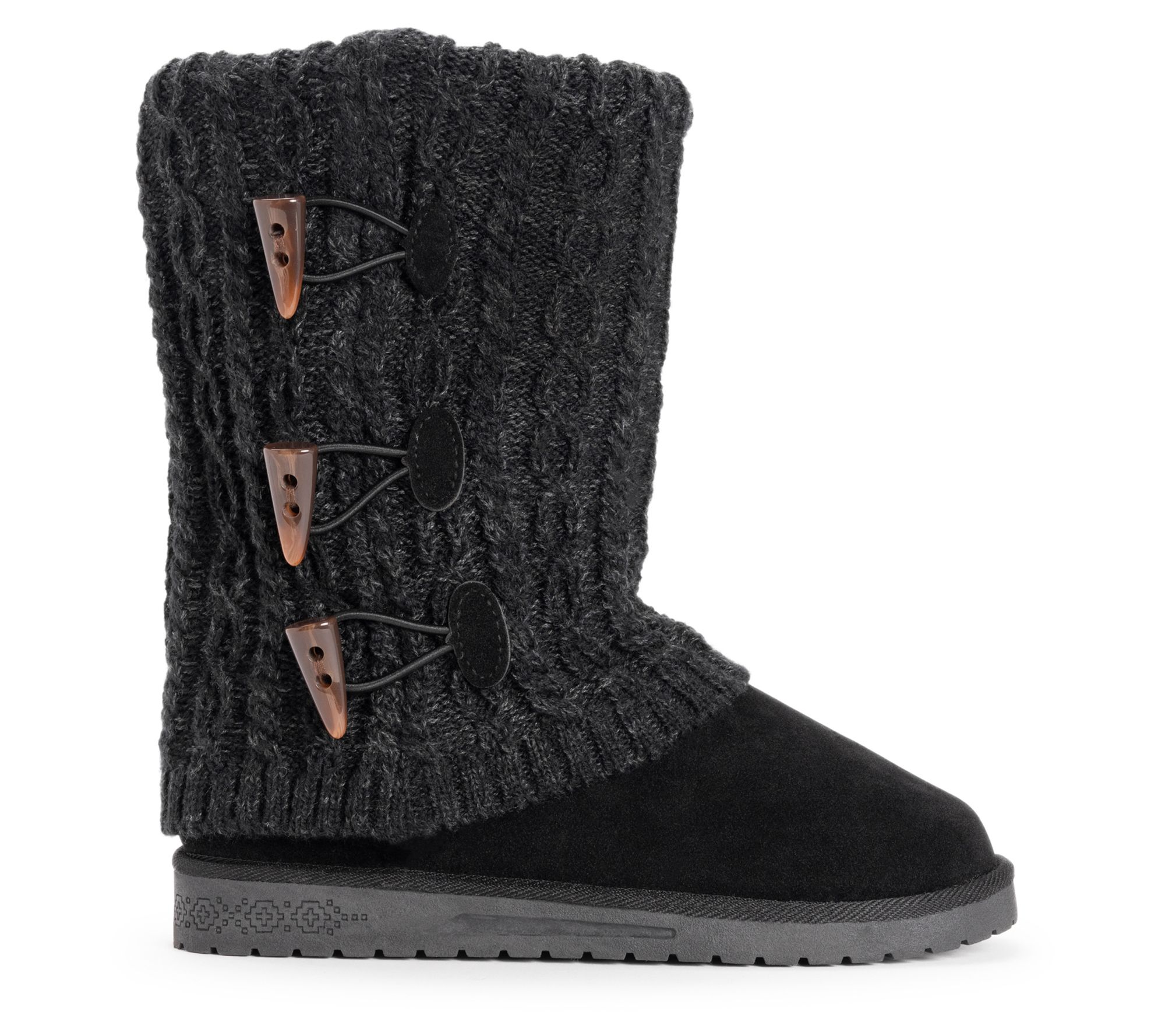 Essentials by MUK LUKS Women's Knit Boots- Cheryl