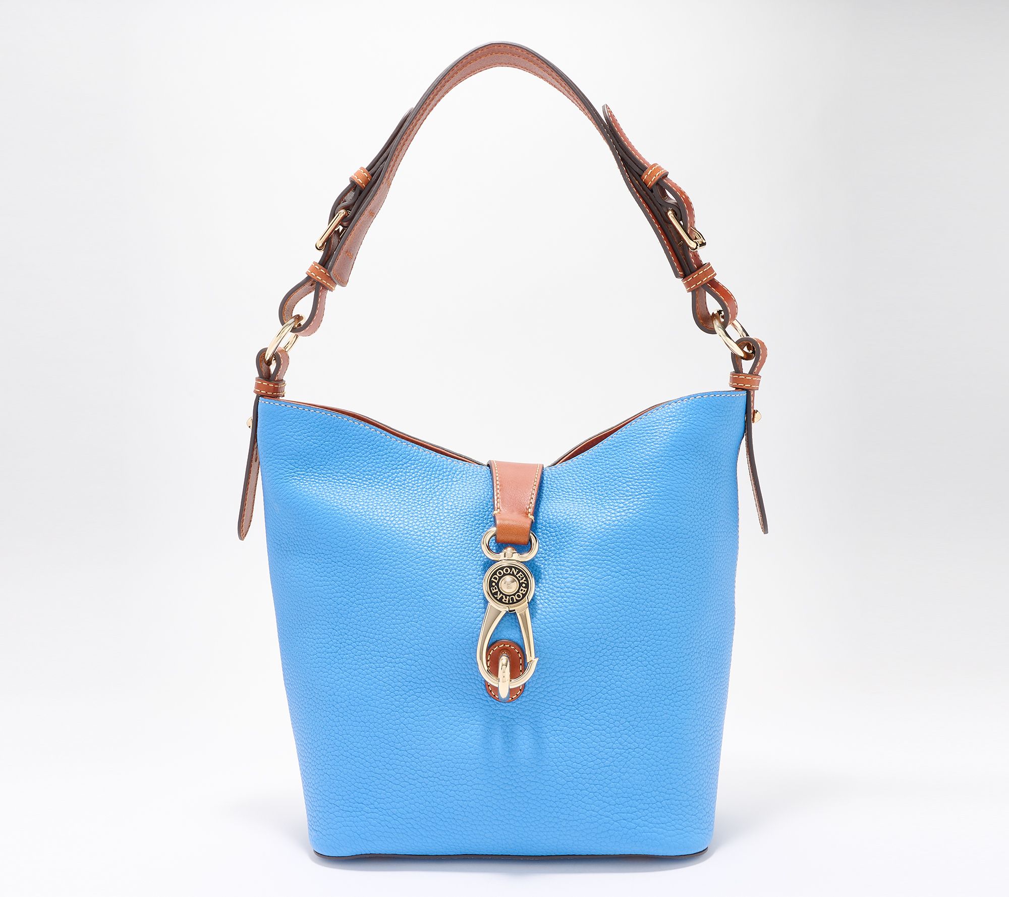 "As Is" Dooney & Bourke Pebble Leather Lily Bucket Bag