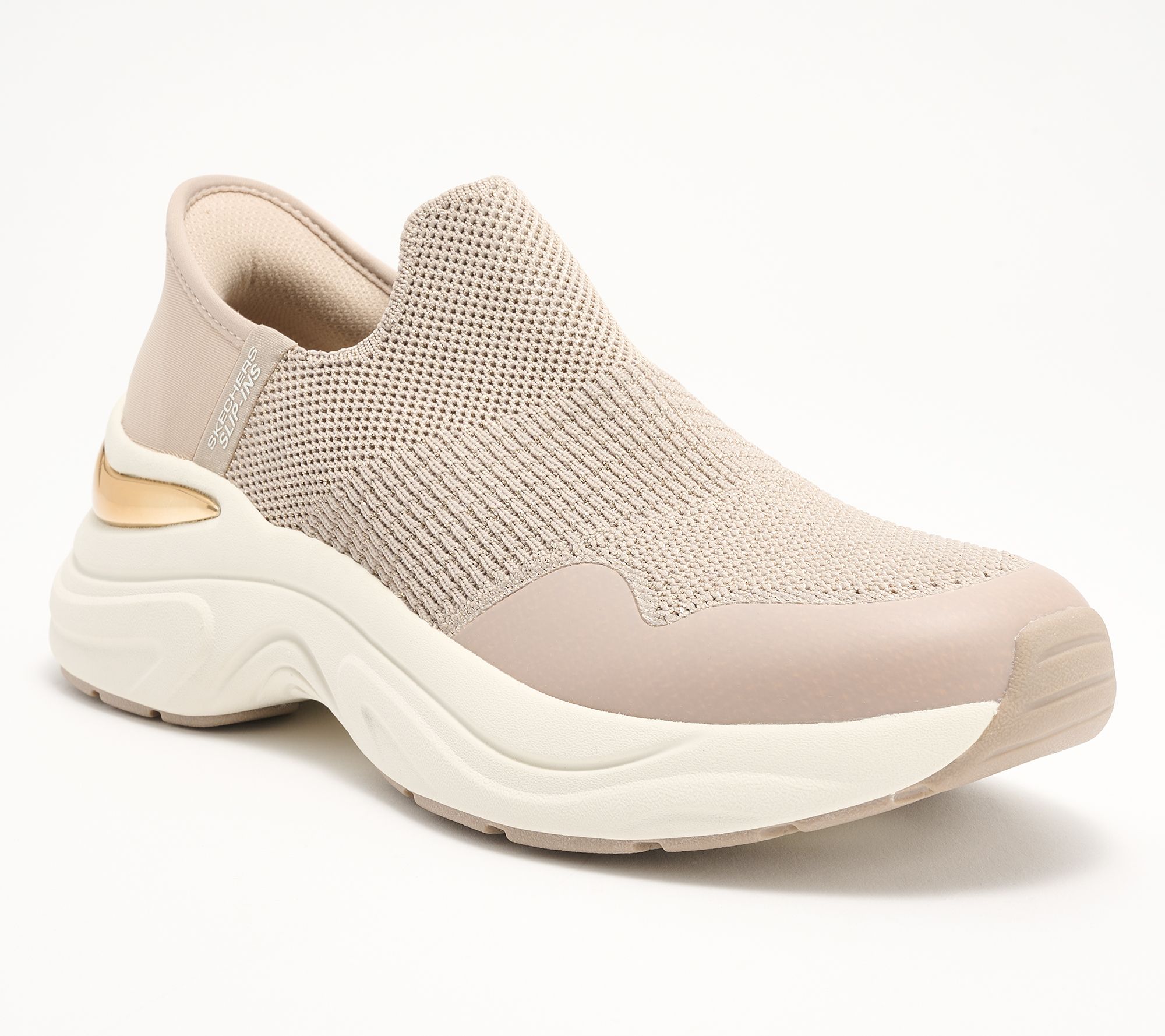 As Is Skechers Street Slip-ins Vegan Knit Shoes - Hazel