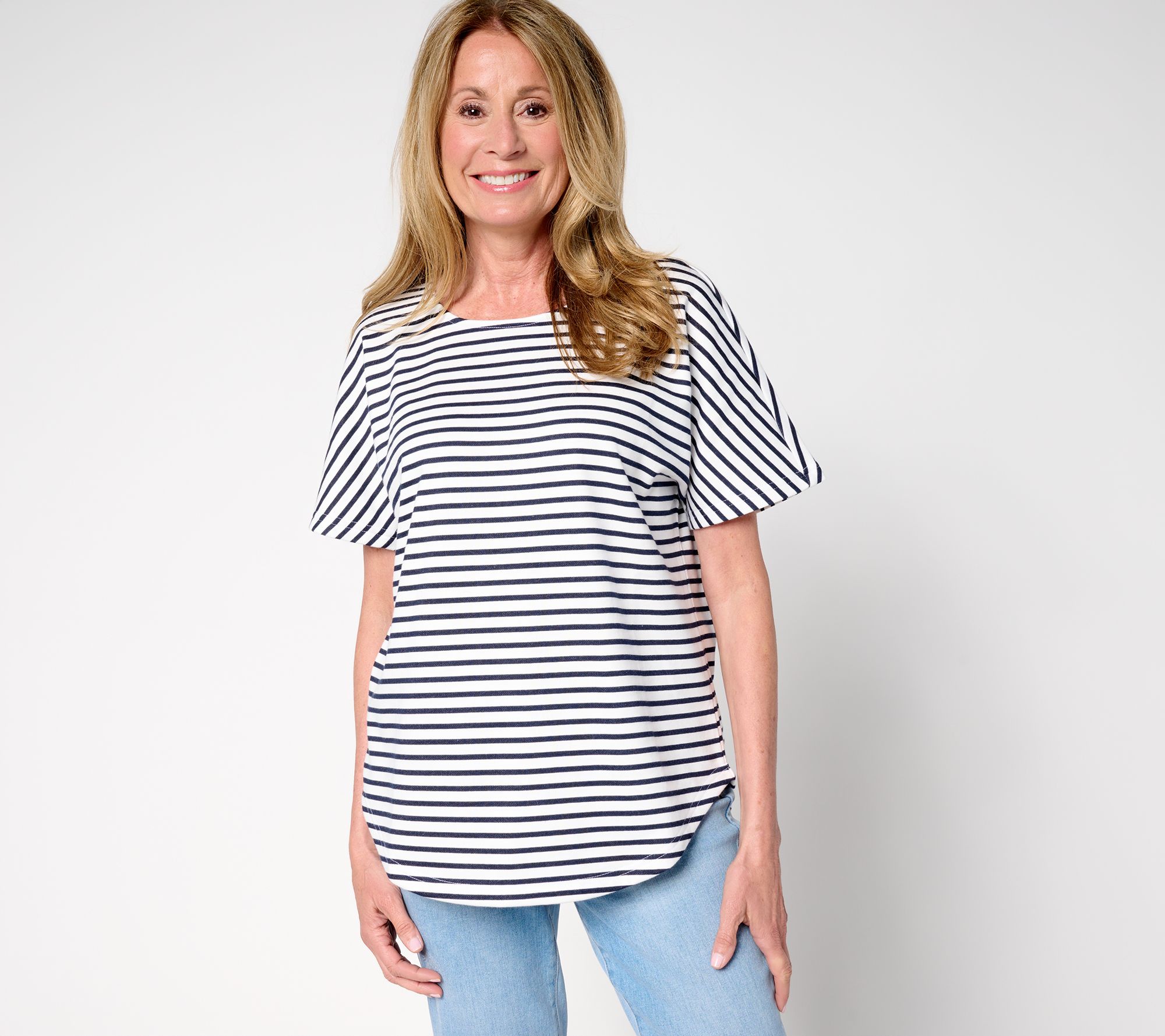 Belle Beach by Kim Gravel Seaside Sweats Slouchy Top
