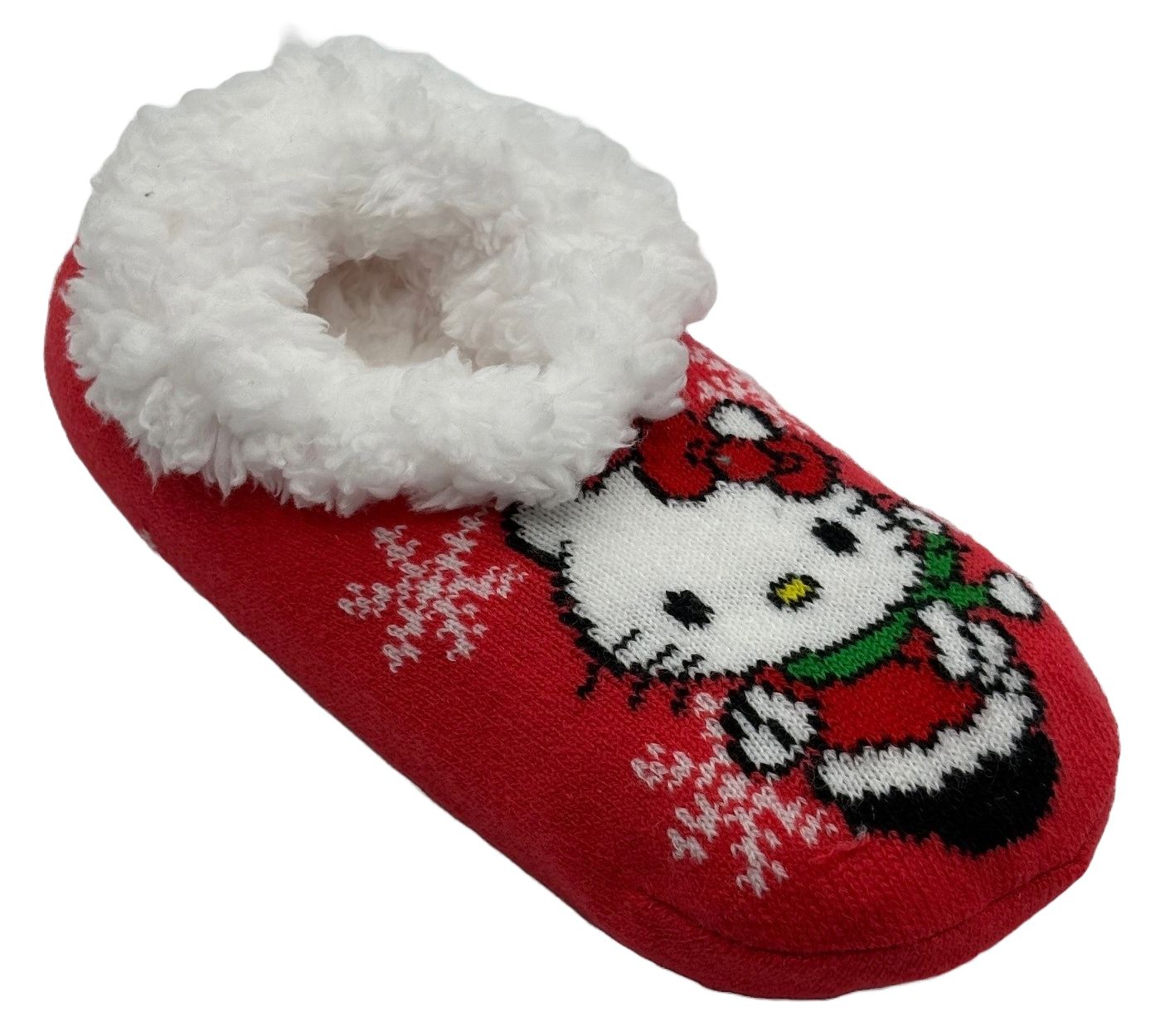 Ladies' Christmas Character Slipper Socks withNon-Slip Soles