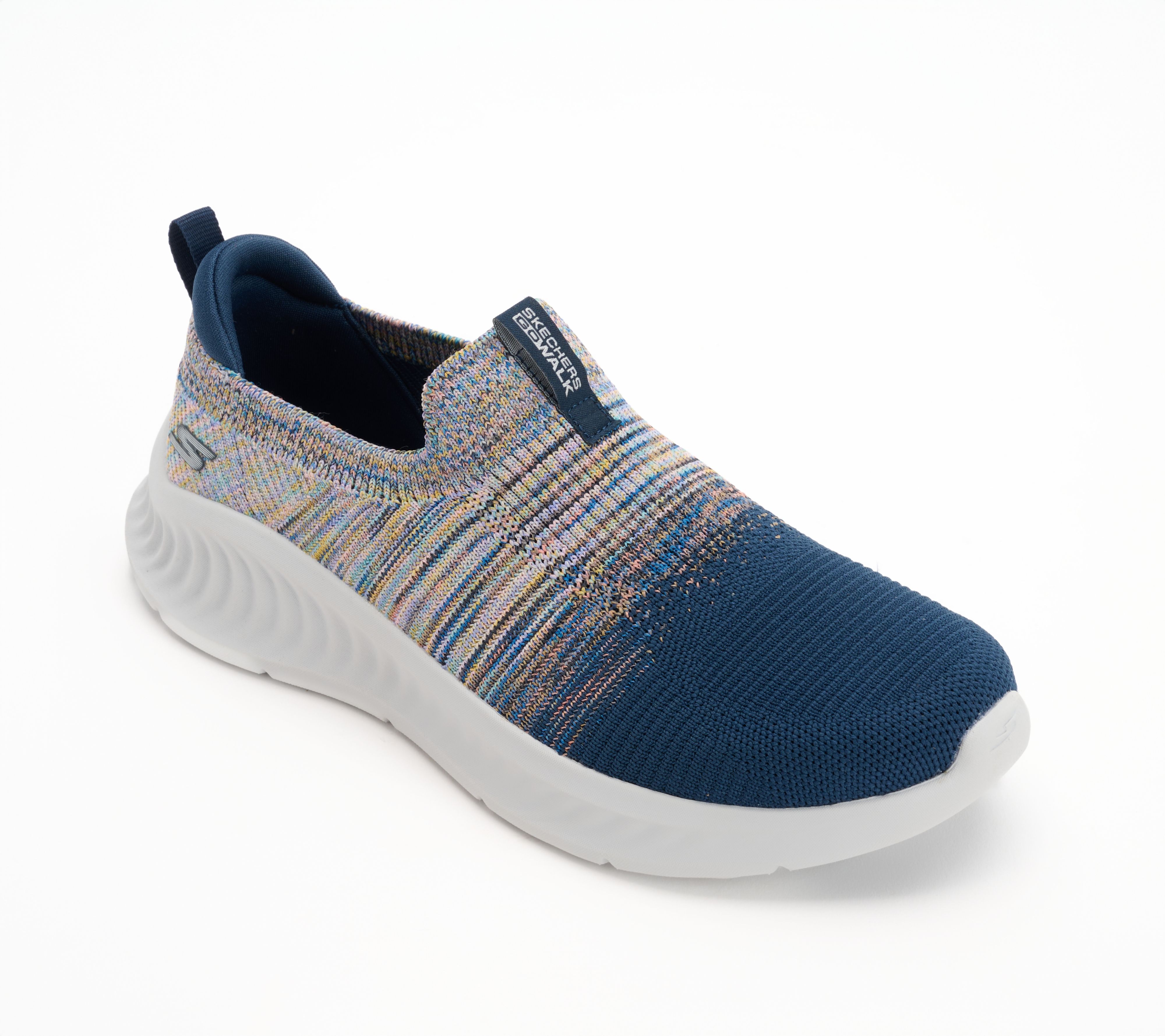 Skechers GO WALK NOW Vegan Washable Ombre Knit Slip-Ons-Trisha