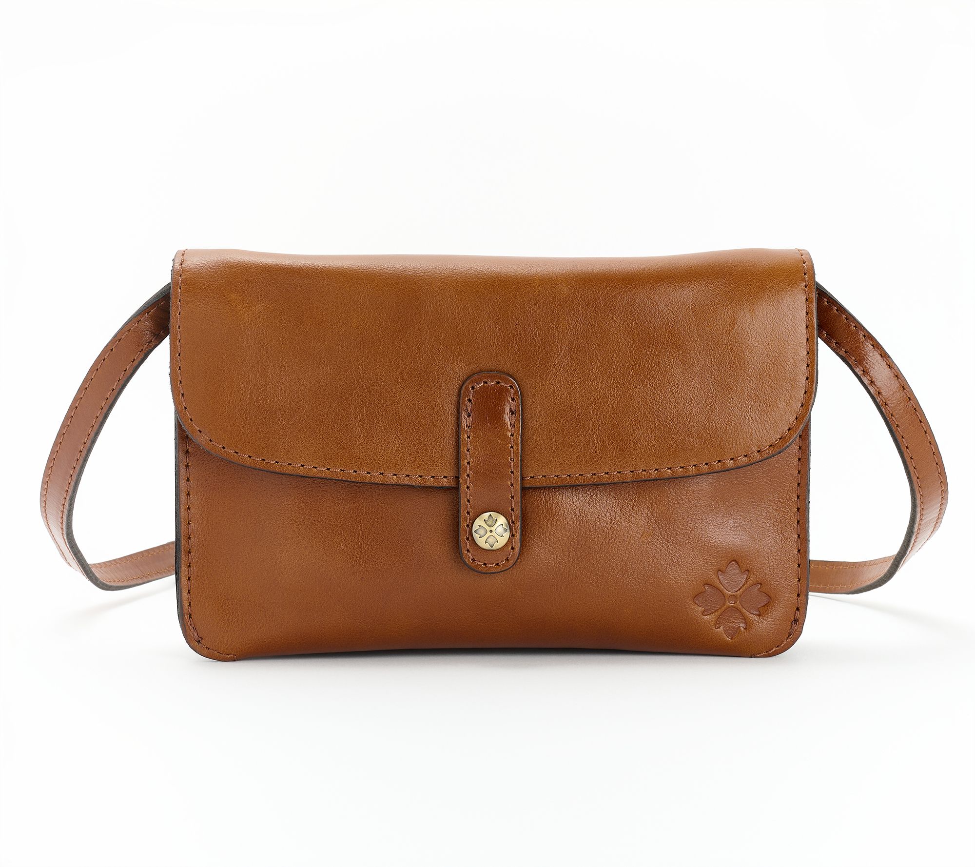 Patricia Nash Lana Leather Phone Crossbody