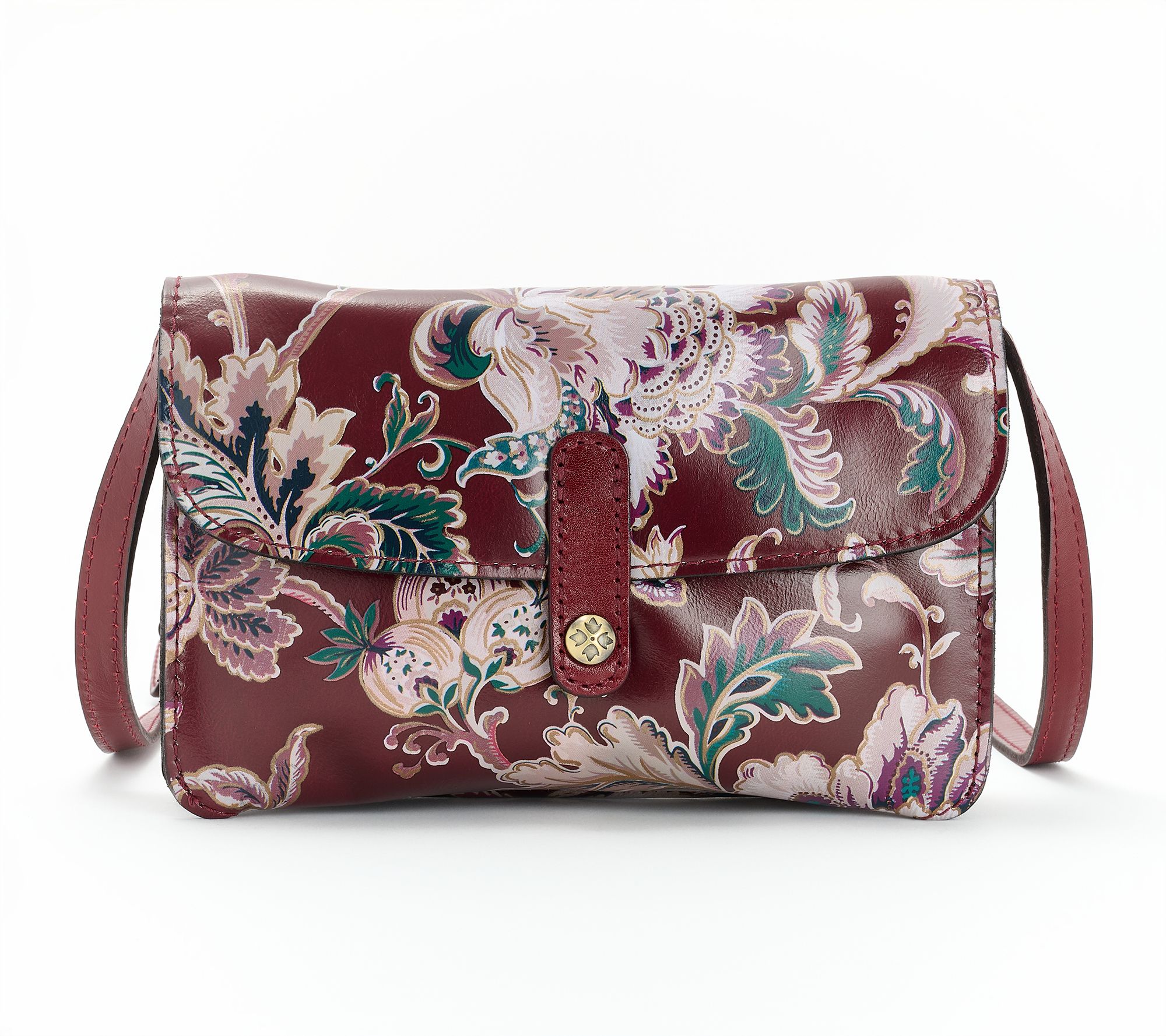 Patricia Nash Lana Leather Phone Crossbody