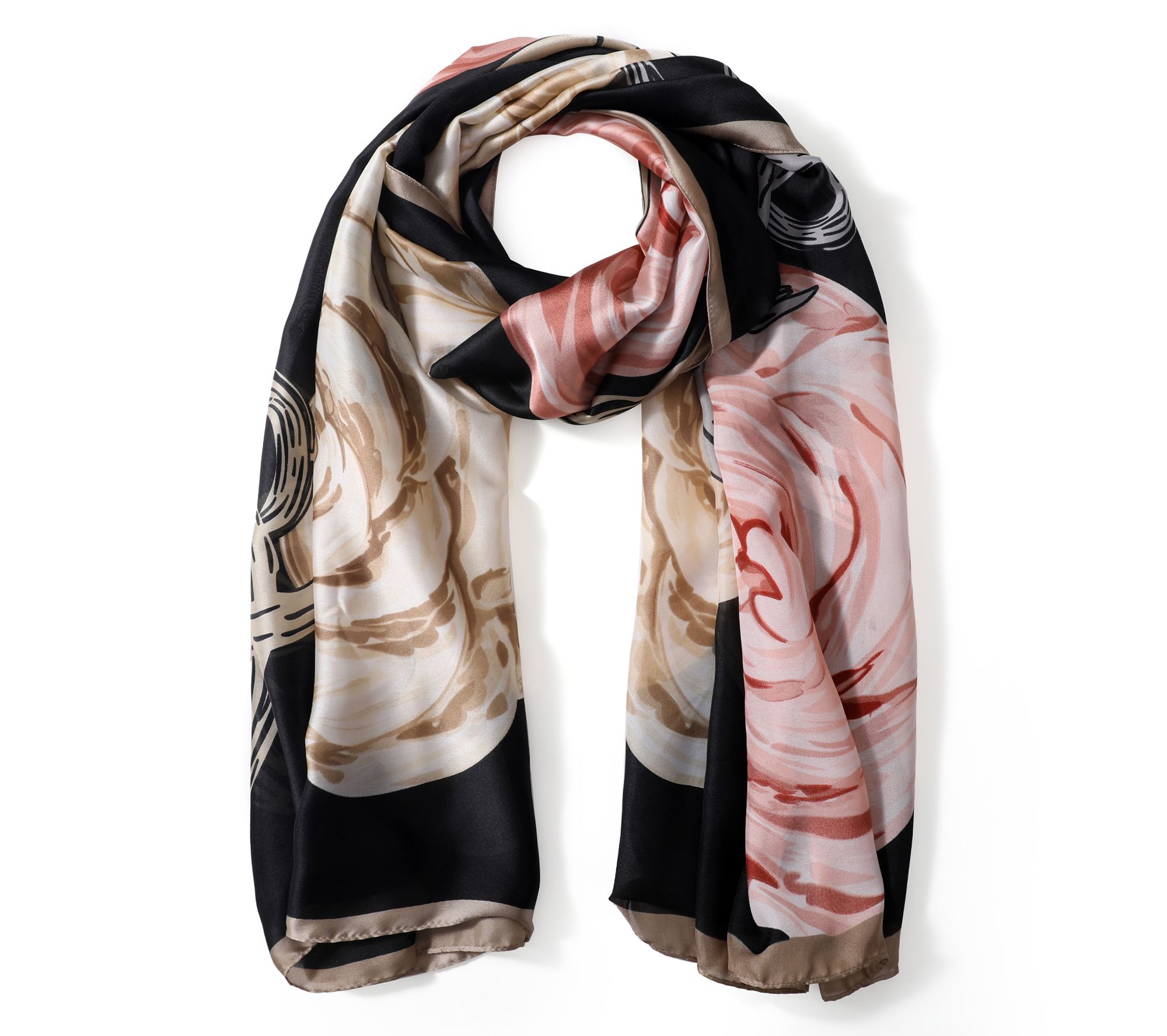 Youzey The Camilia 35" x 70" Floral Scarf