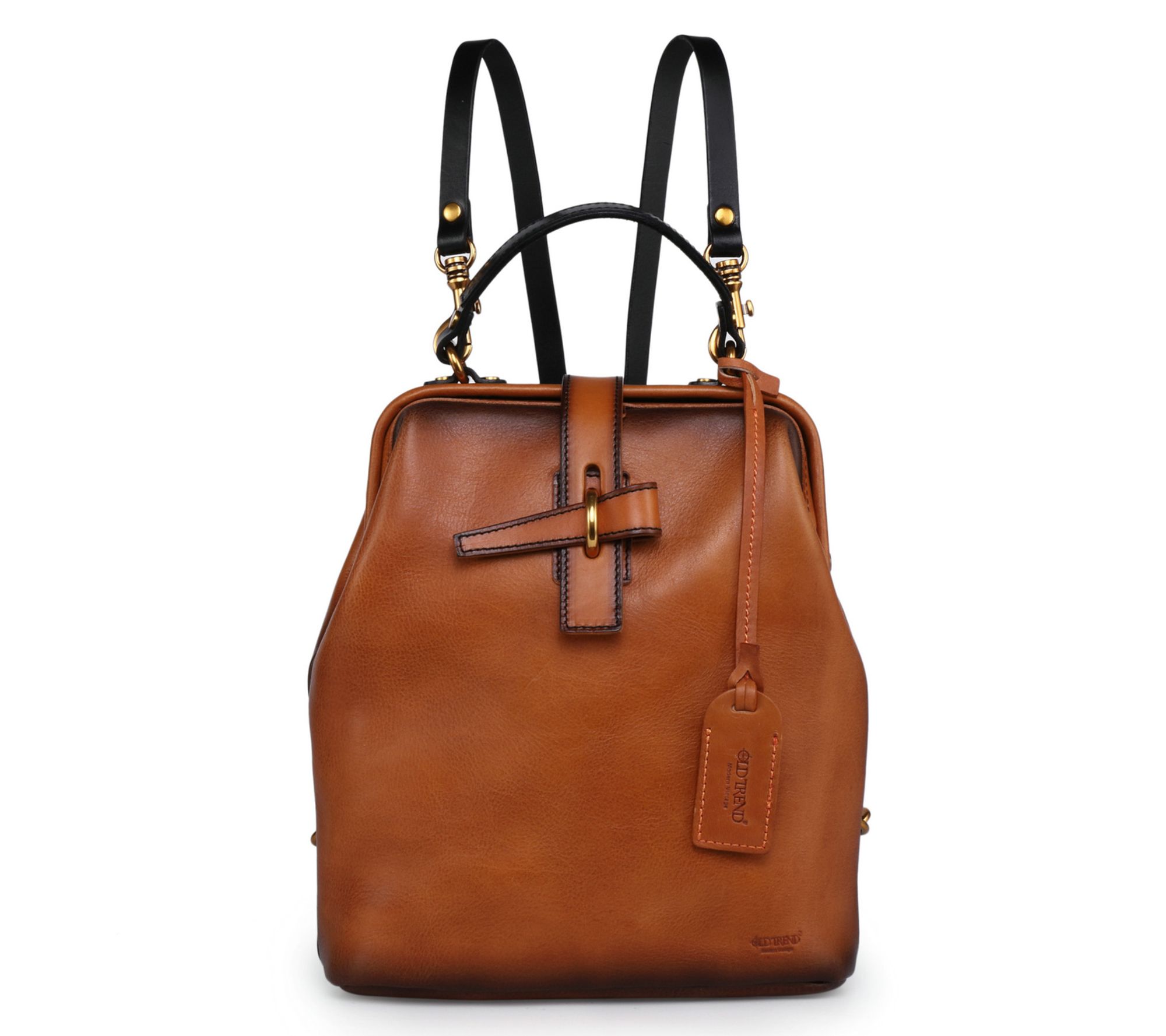 Old Trend Pamela Convertible Leather Backpack