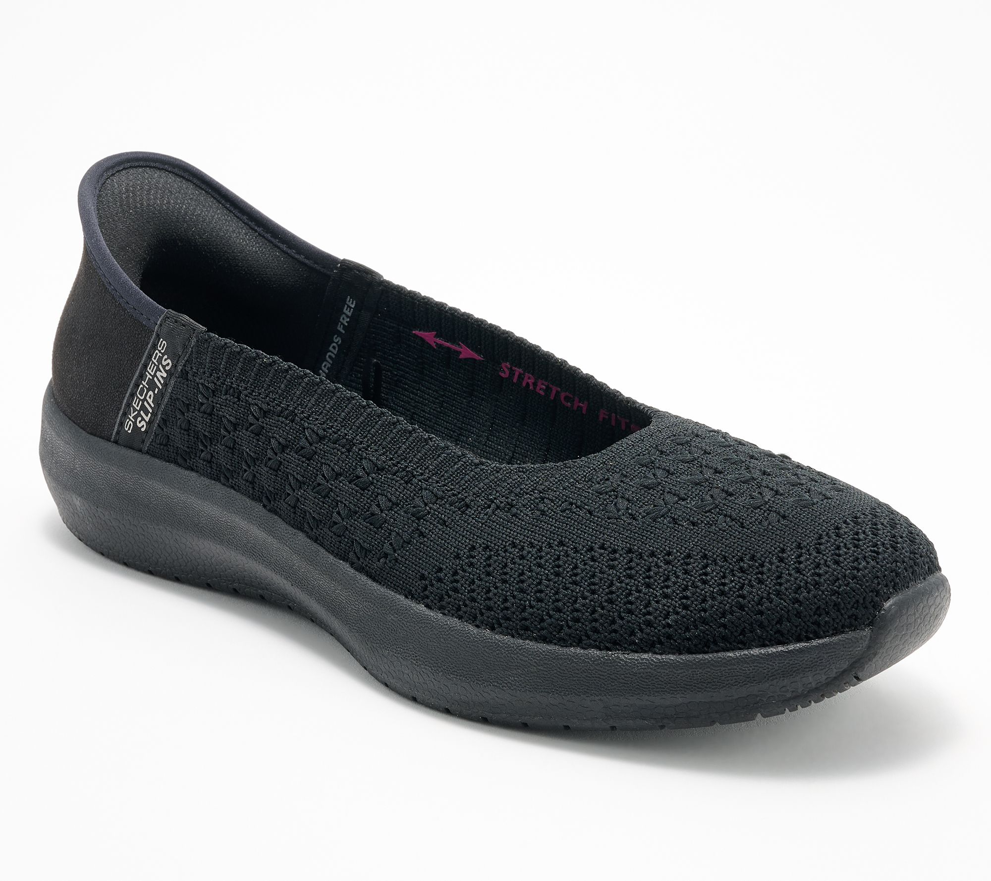 "As Is" Skechers Slip- ins Cleo Swift Recycled Vegan Knit Skimmers