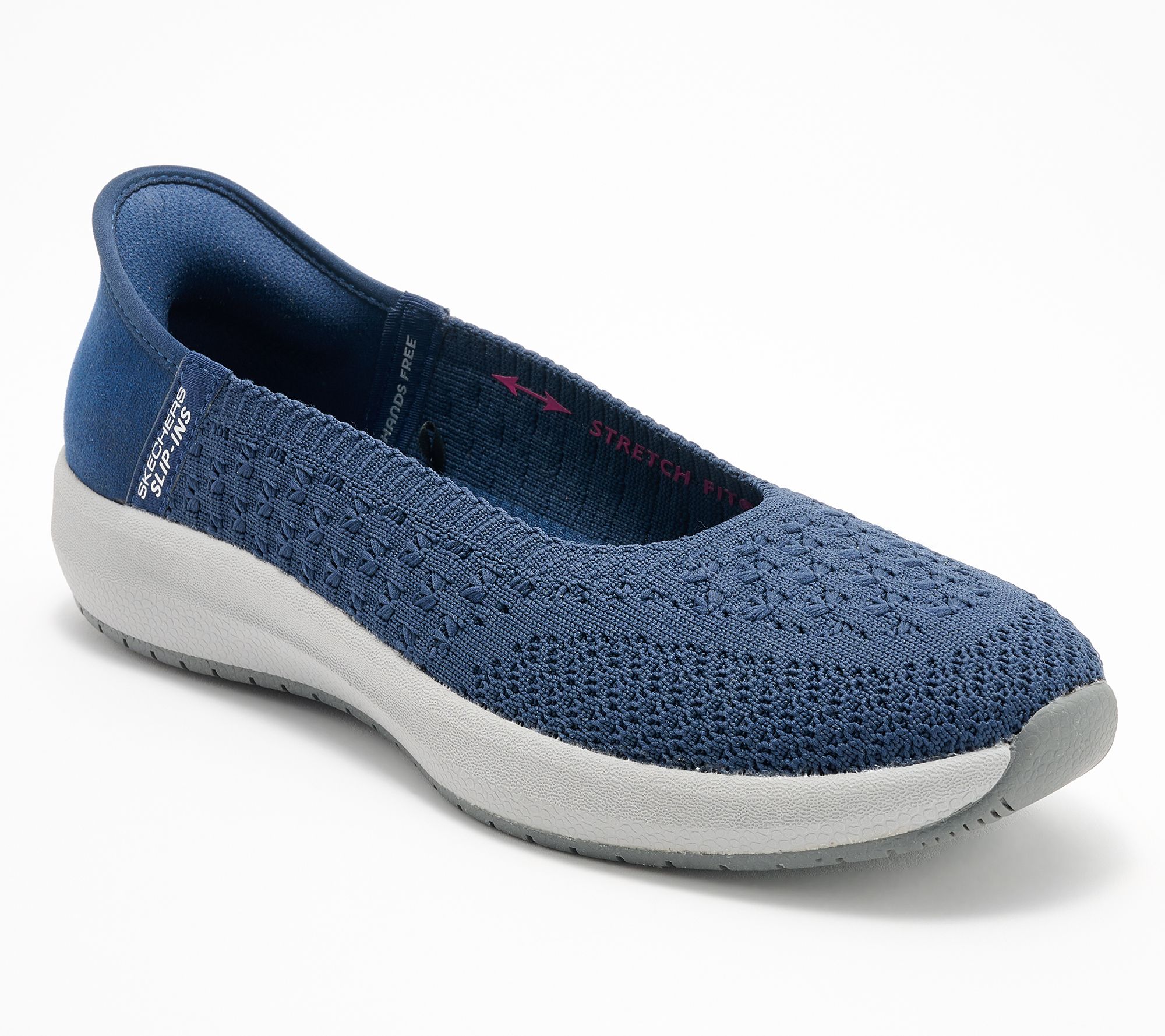 "As Is" Skechers Slip- ins Cleo Swift Recycled Vegan Knit Skimmers