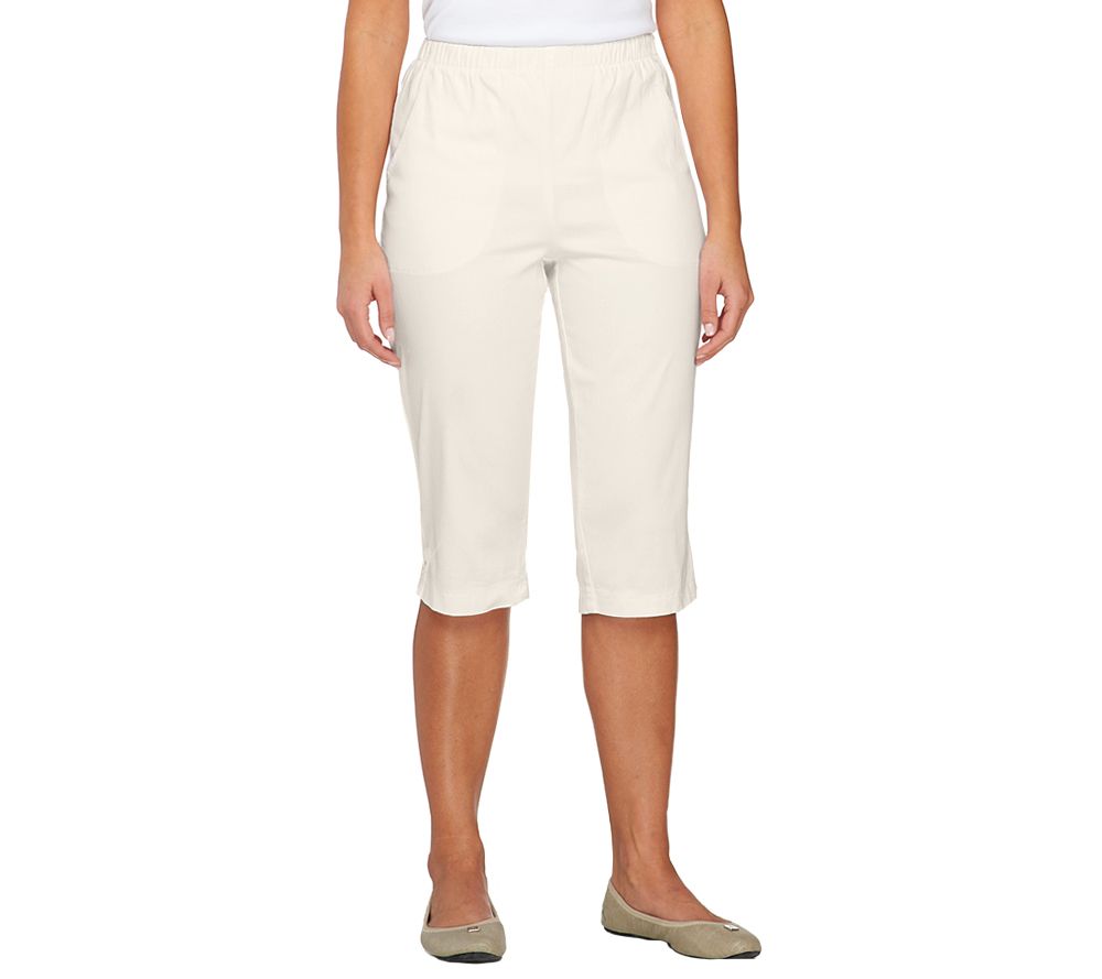 qvc denim and co pedal pushers