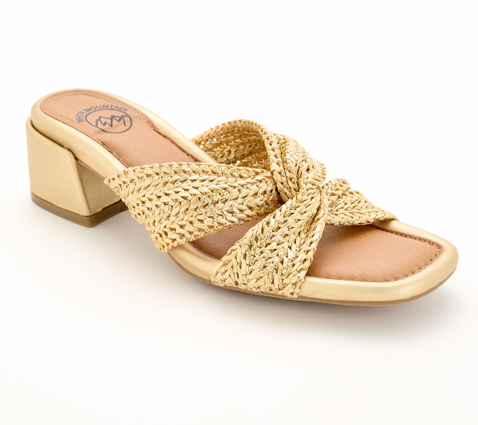 White Mountain Heeled Sandals - Mills
